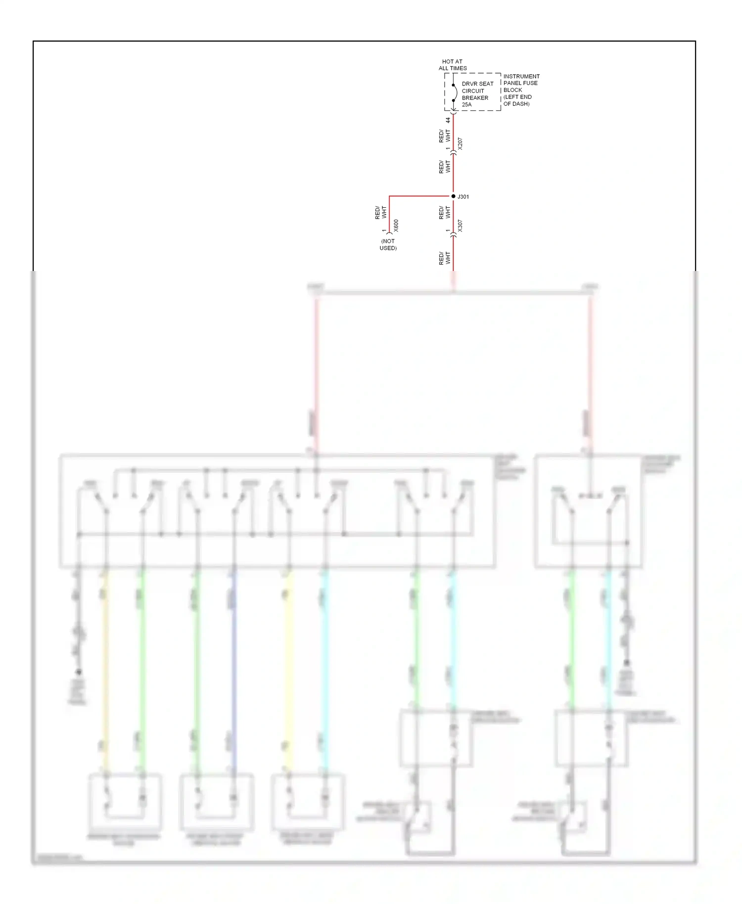 Wiring diagram blk for Chevrolet Camaro V facelift (2013-2015) (71 of 99)
