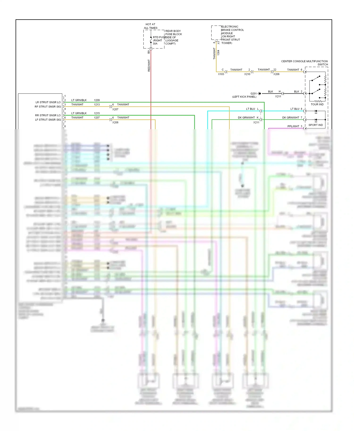 Wiring diagram blk for Chevrolet Camaro V facelift (2013-2015) (19 of 99)