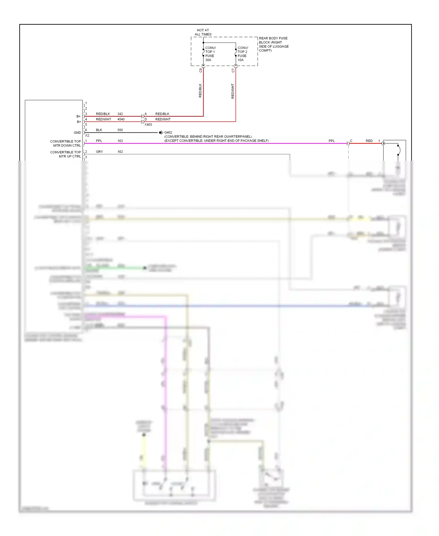 Wiring diagram blk for Chevrolet Camaro V facelift (2013-2015) (72 of 99)