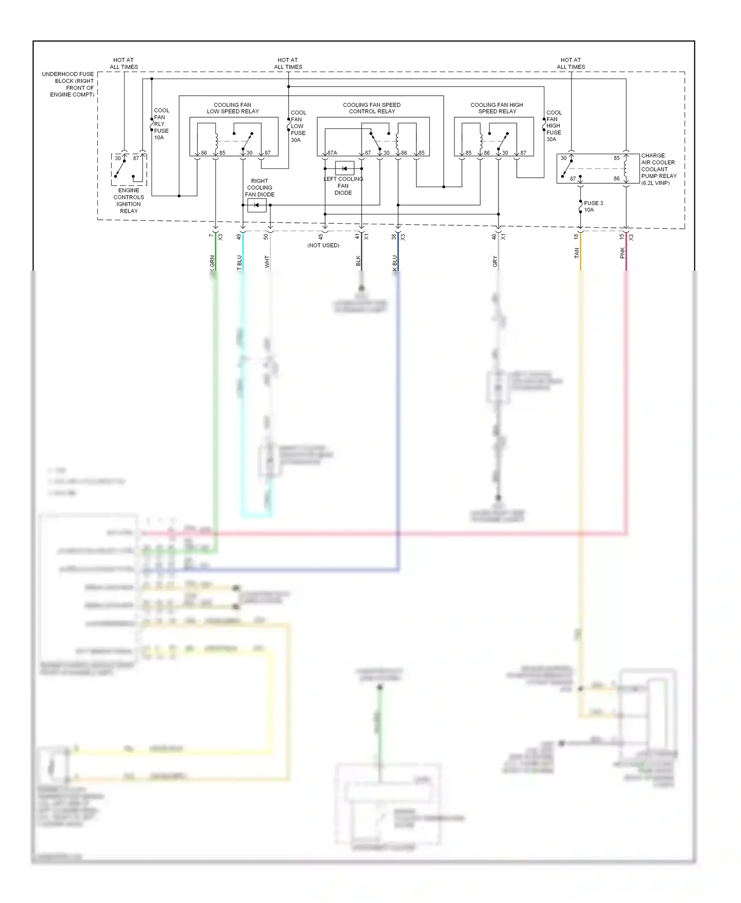 Wiring diagram blu for Chevrolet Camaro V facelift (2013-2015) (1 of 9)