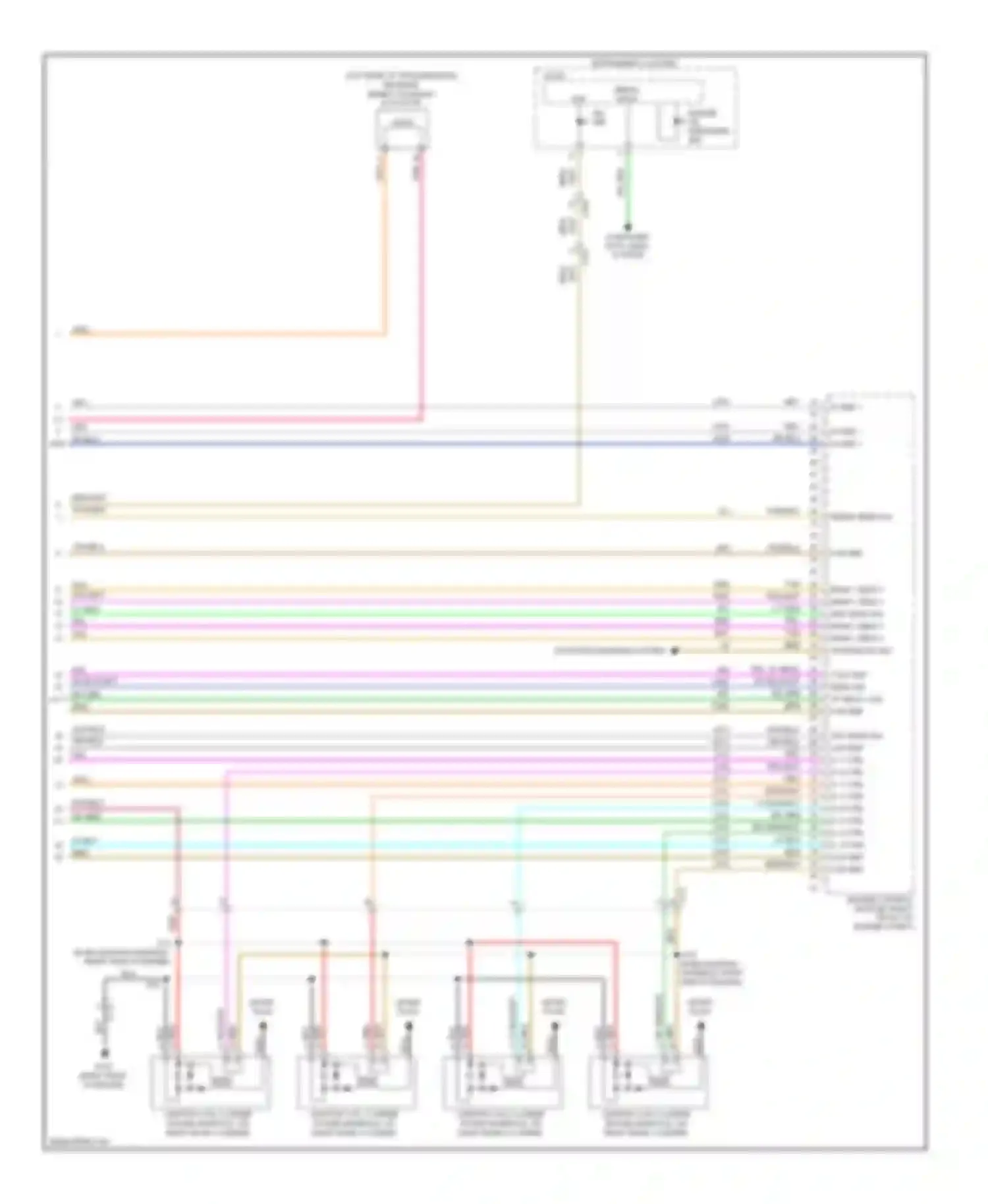 Wiring diagram computer data lines system for Chevrolet Camaro V facelift (2013-2015) (30 of 67)
