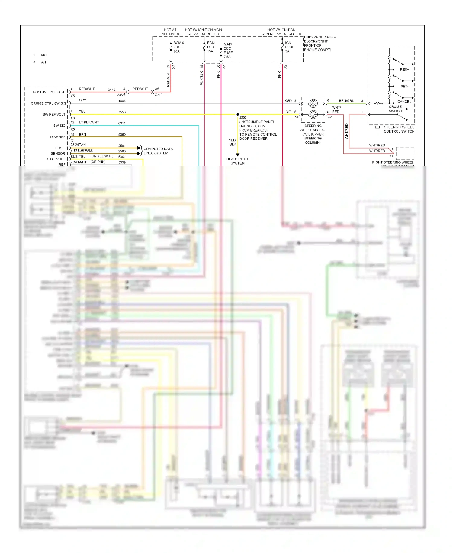Chevrolet Camaro V facelift (2013-2015) data bus - wiring diagram  (1 of 14)