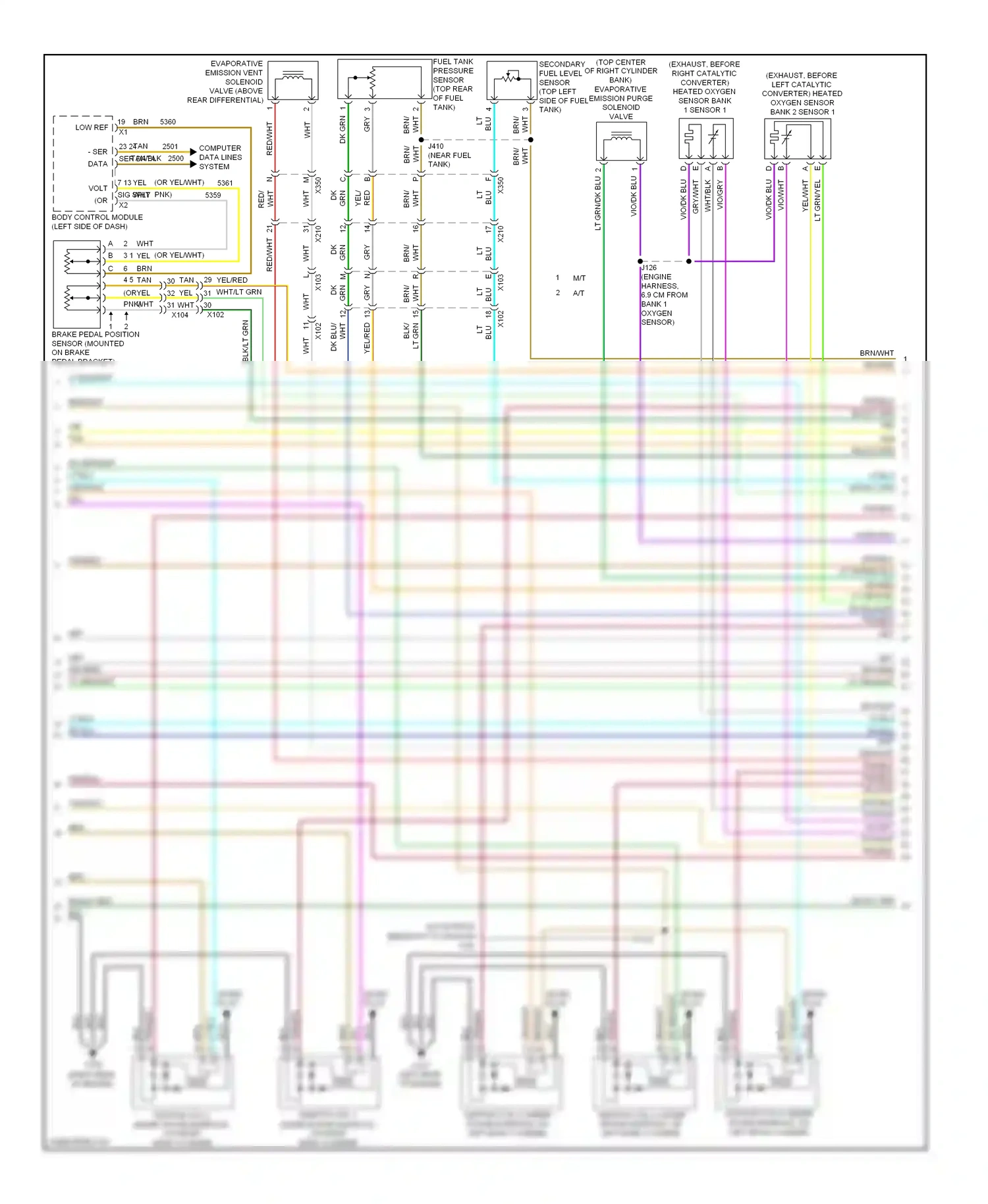 Wiring diagram ignition coil 2 for Chevrolet Camaro V facelift (2013-2015) (3 of 7)