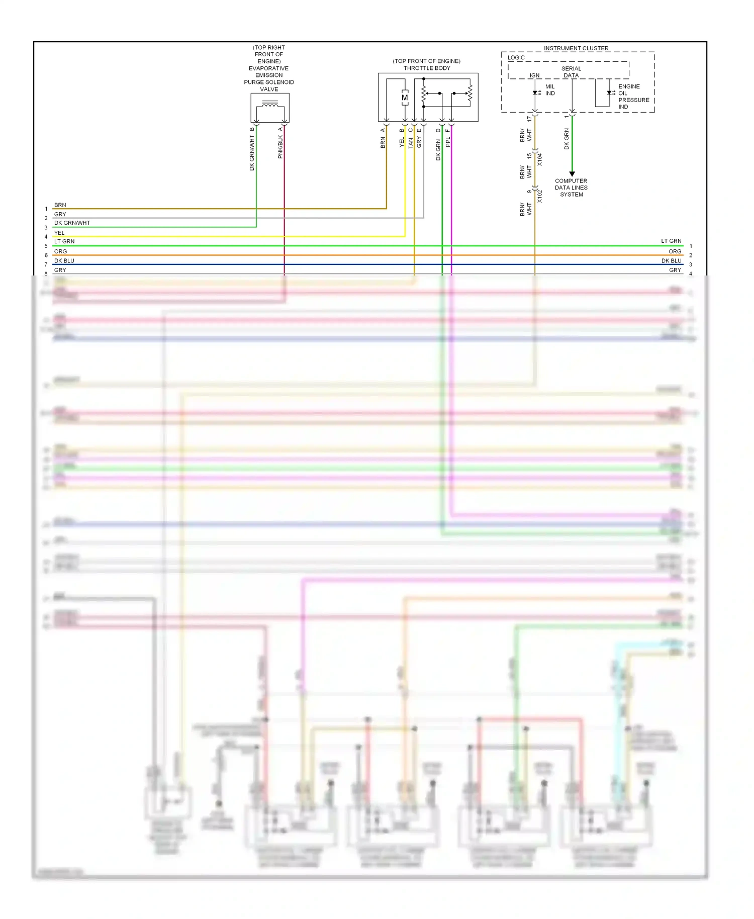 Wiring diagram nca for Chevrolet Camaro V facelift (2013-2015) (10 of 53)