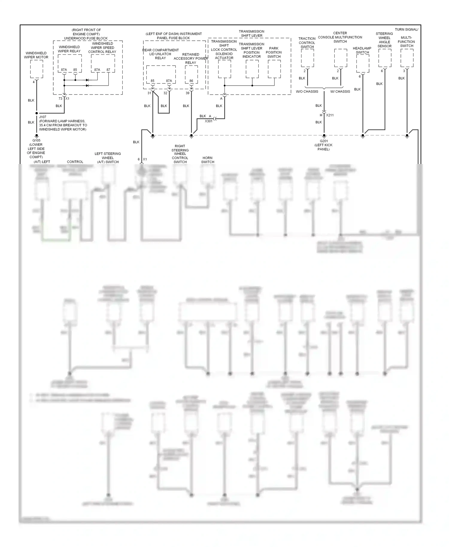 Wiring diagram nca for Chevrolet Camaro V facelift (2013-2015) (23 of 53)