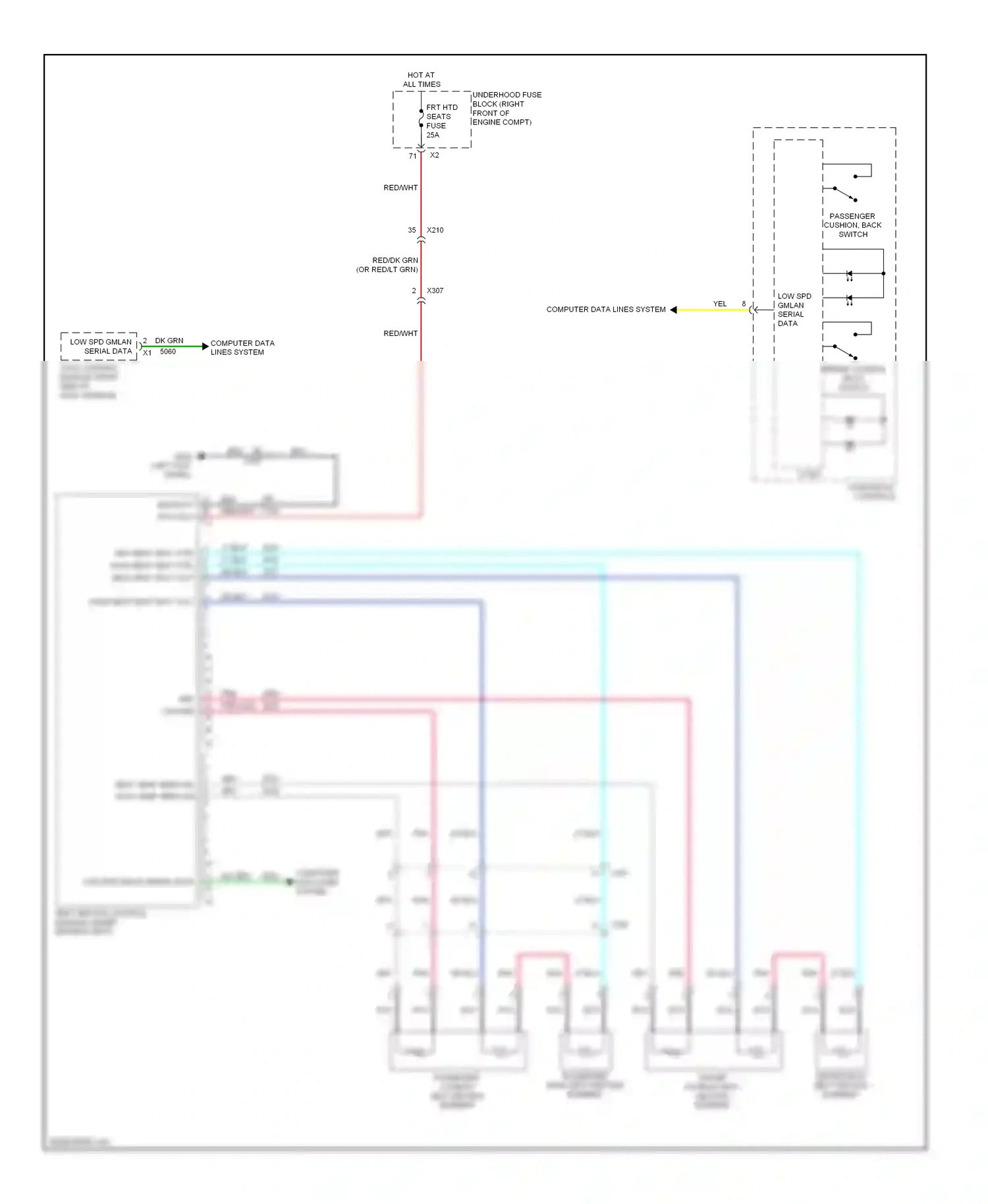 Wiring diagram nca for Chevrolet Camaro V facelift (2013-2015) (44 of 53)