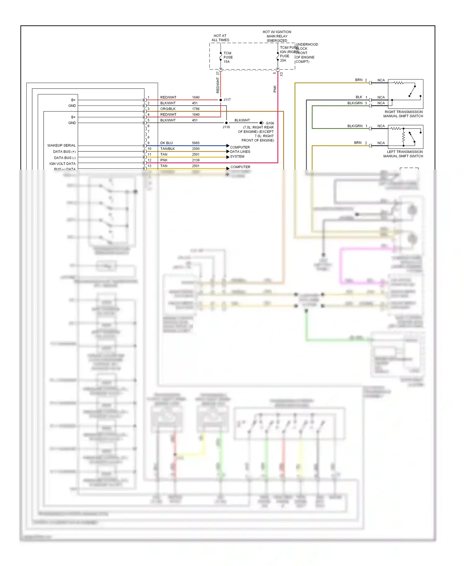 Wiring diagram nca for Chevrolet Camaro V facelift (2013-2015) (52 of 53)