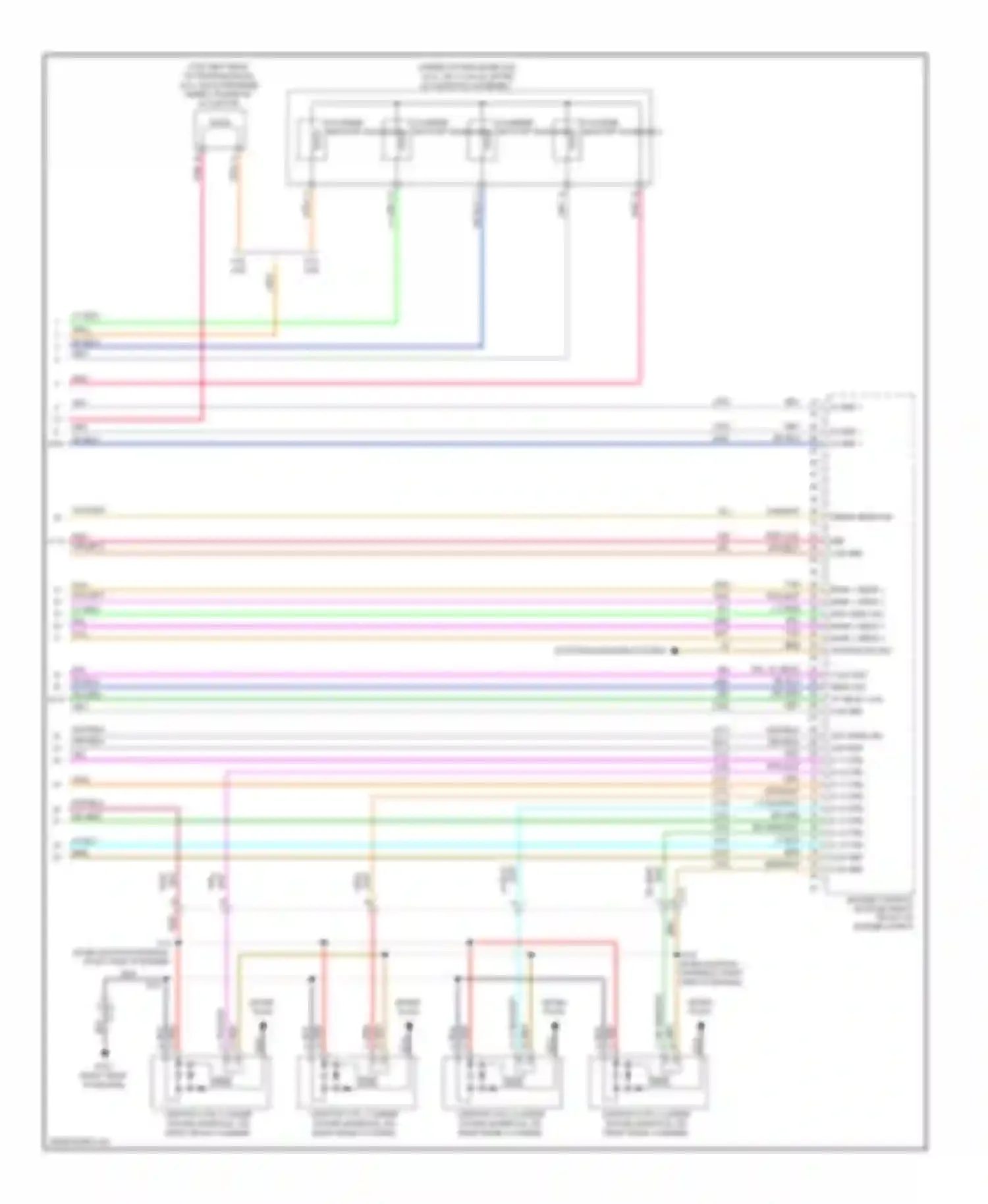 Wiring diagram pnk low ref low ref for Chevrolet Camaro V facelift (2013-2015) (1 of 2)