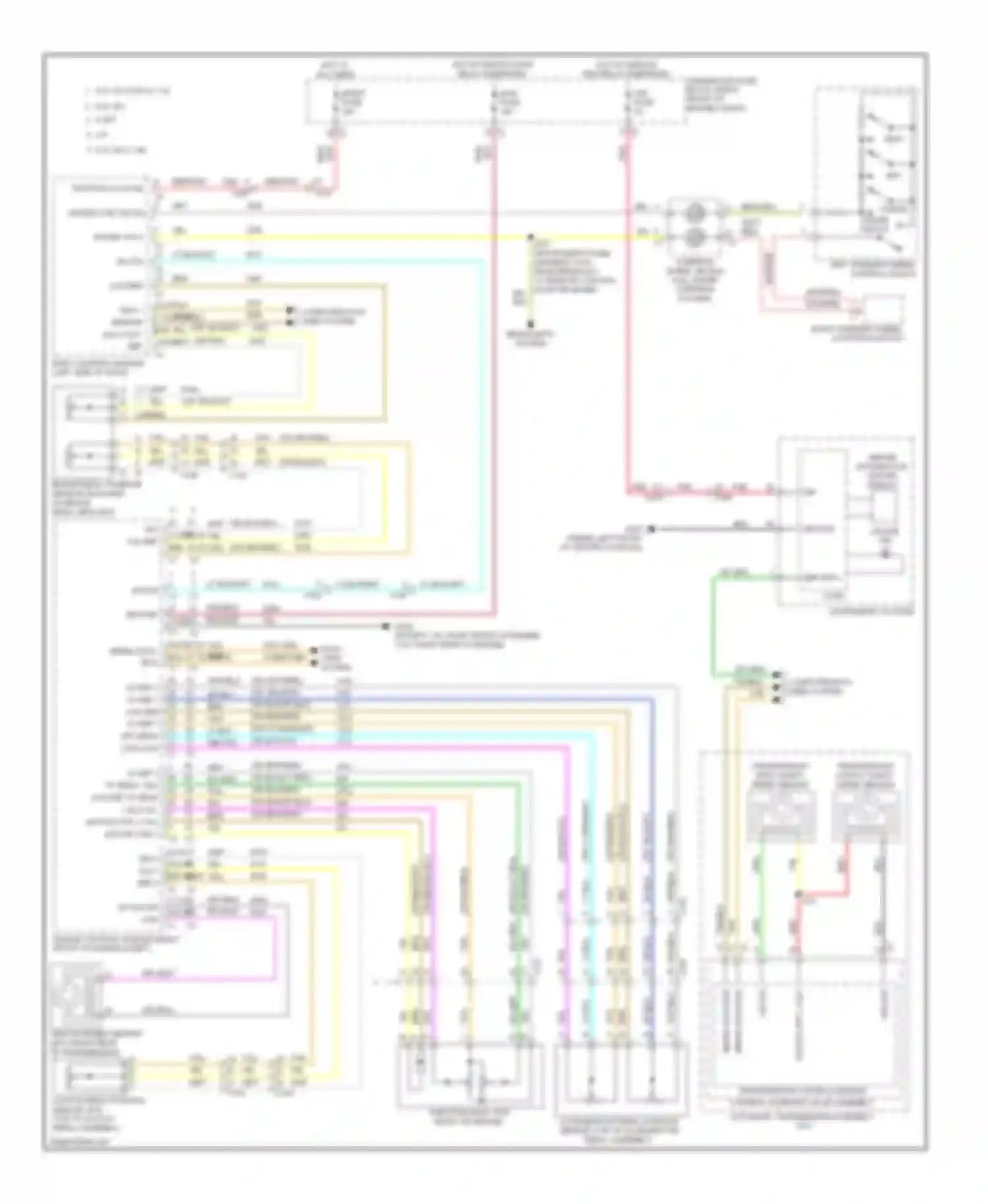 Wiring diagram red/wht for Chevrolet Camaro V facelift (2013-2015) (2 of 69)
