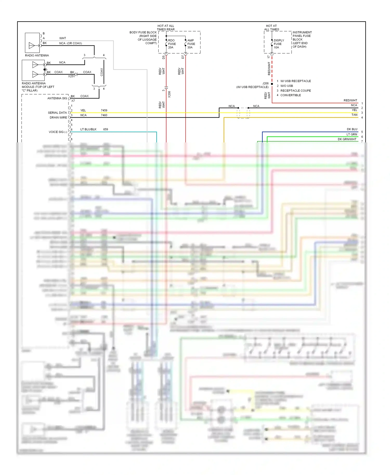 Chevrolet Camaro V facelift (2013-2015) remote enable wiring diagram  (2 of 5)