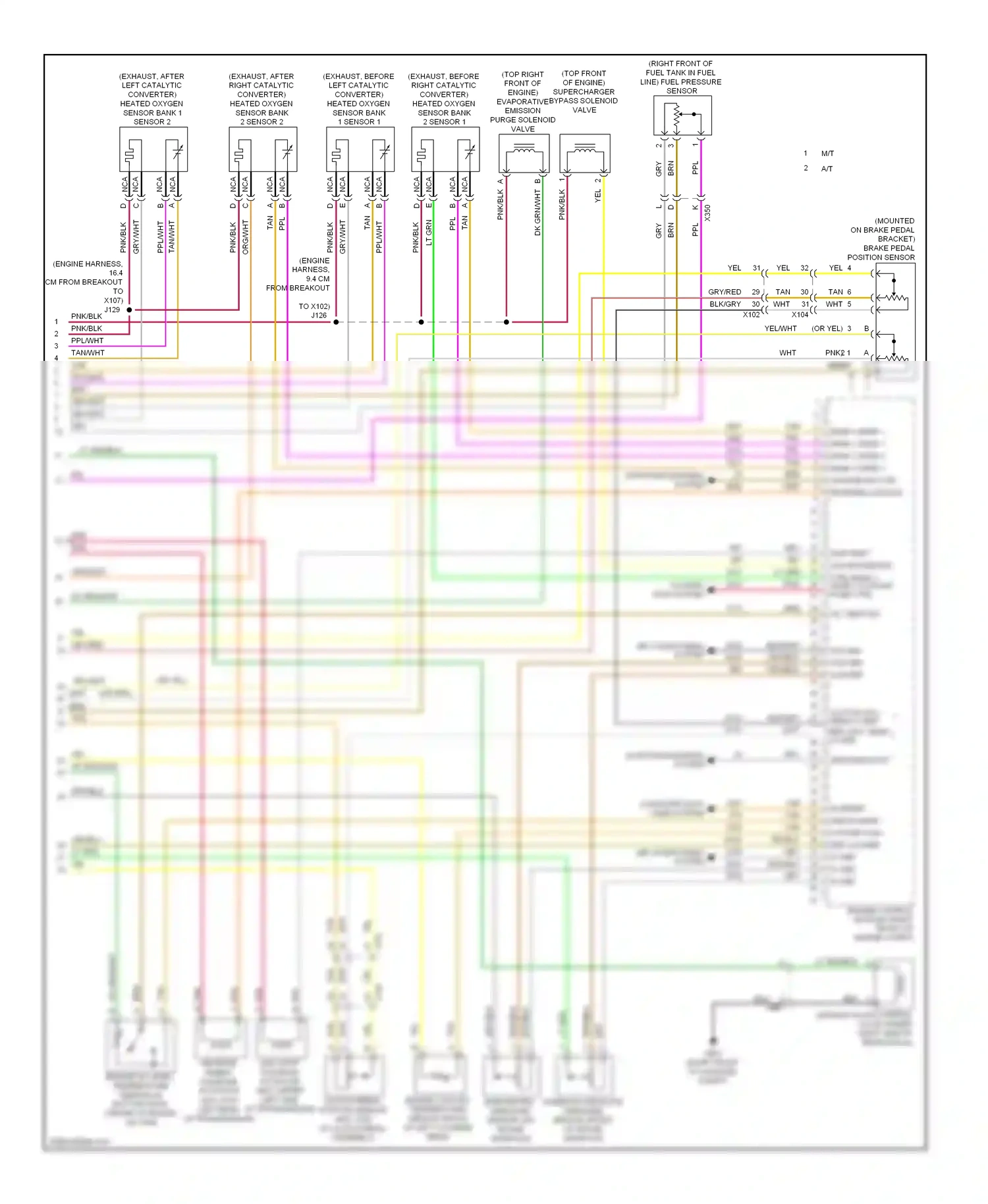 Wiring diagram starting/charging system for Chevrolet Camaro V facelift (2013-2015) (6 of 8)