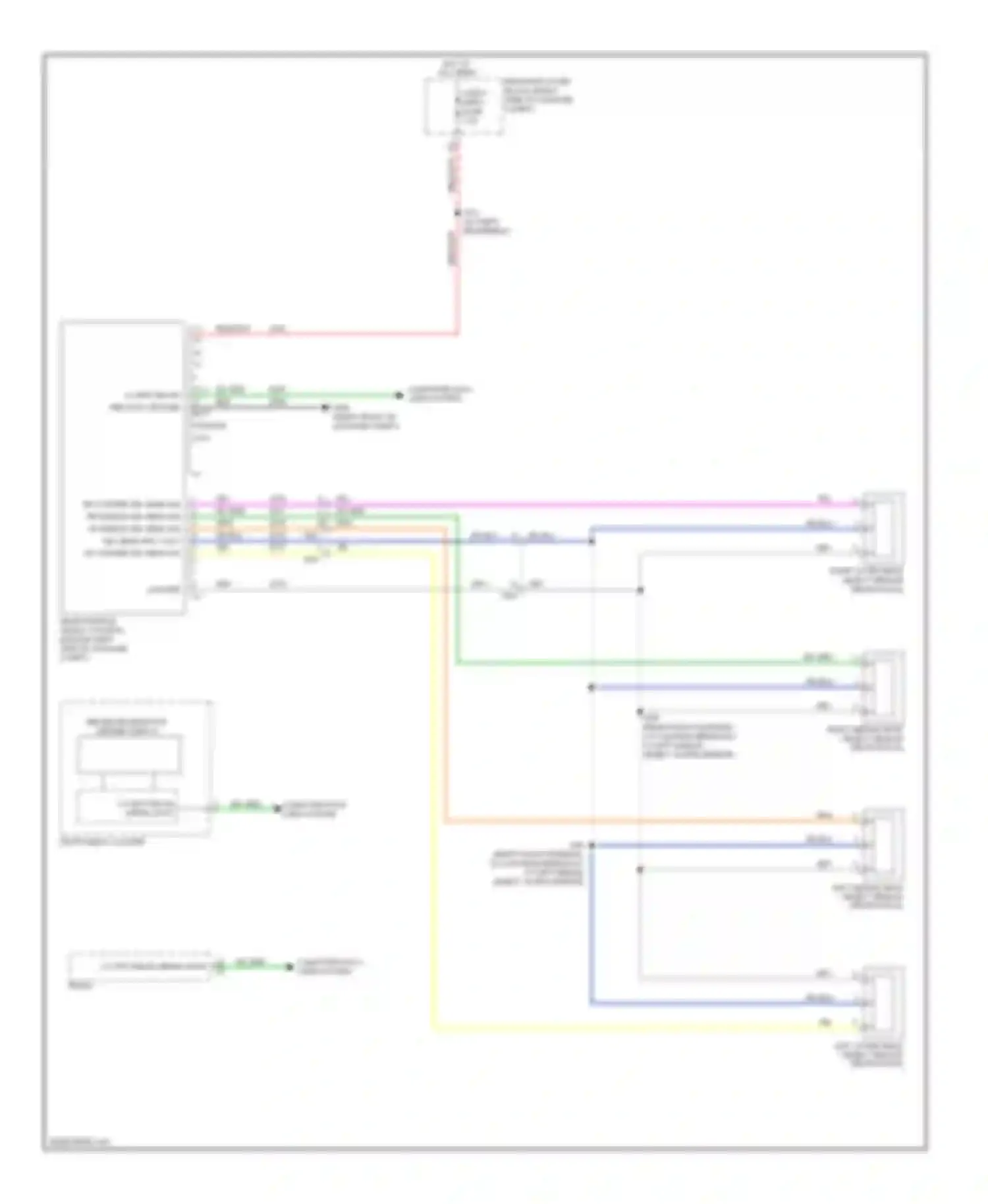 Wiring diagram ugdo/ urpa fuse for Chevrolet Camaro V facelift (2013-2015) (1 of 2)