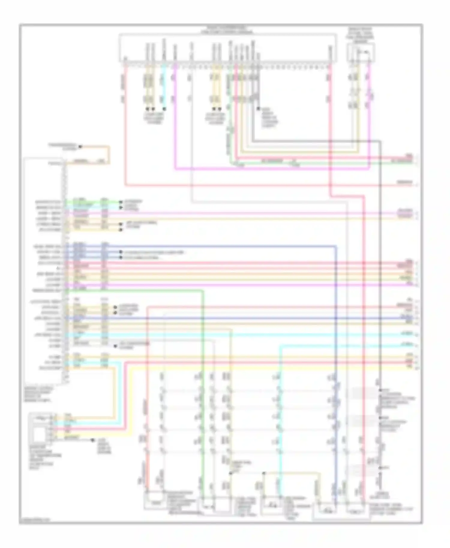 Camaro Chevrolet V (2009-2013): Wiring diagram engine performance 6.2l vin w (1 of 6)