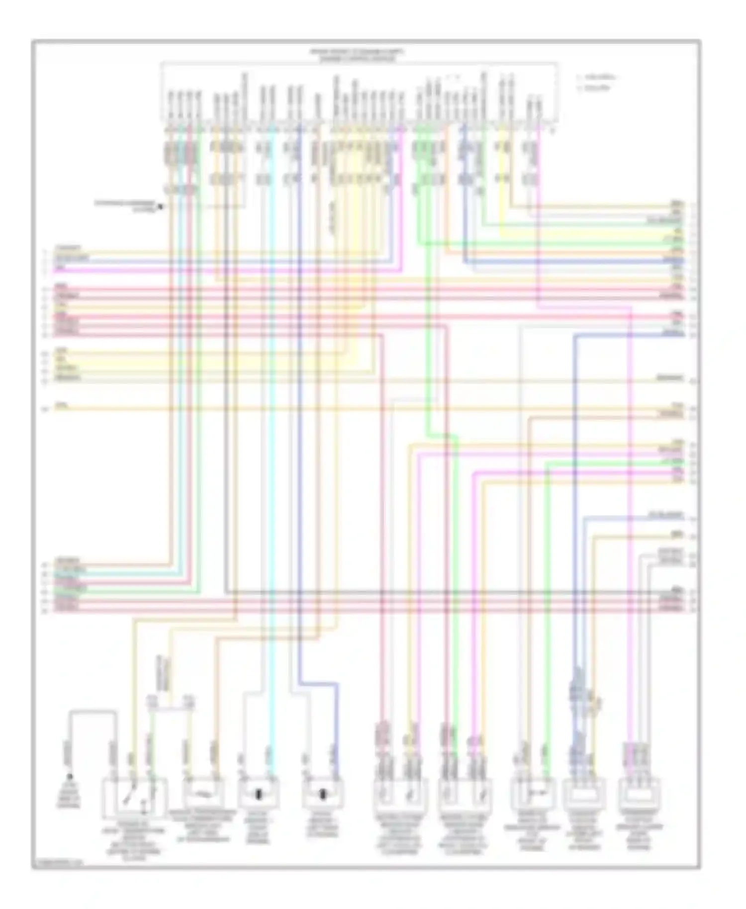 Camaro Chevrolet V (2009-2013): Wiring diagram engine performance 6.2l vin w (4 of 6)