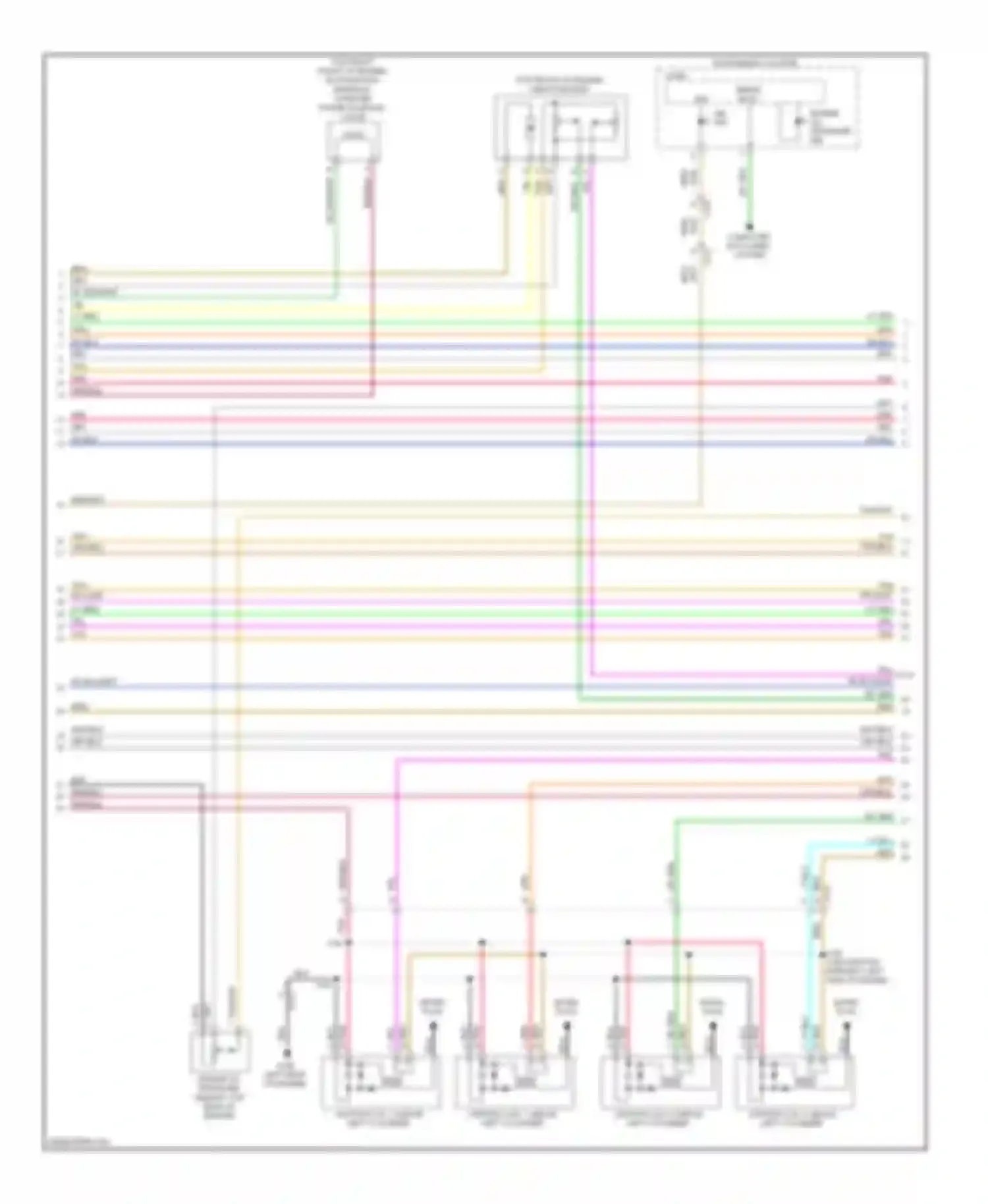 Camaro Chevrolet V (2009-2013): Wiring diagram engine performance 6.2l vin w (5 of 6)