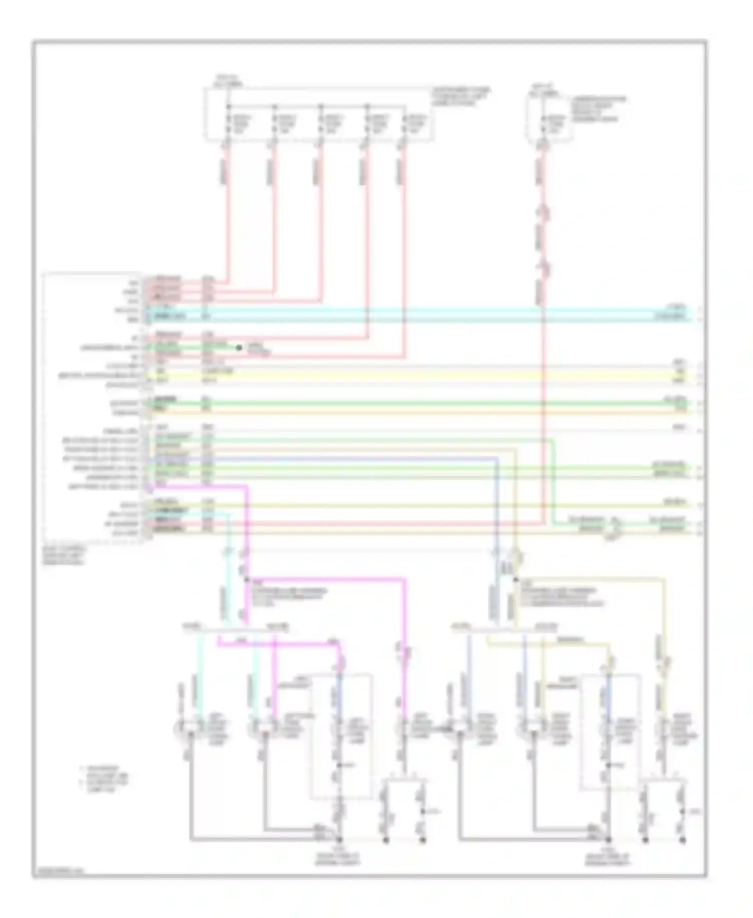 Wiring diagram bcm 6 fuse for Chevrolet Camaro V (2009-2013) (5 of 8)