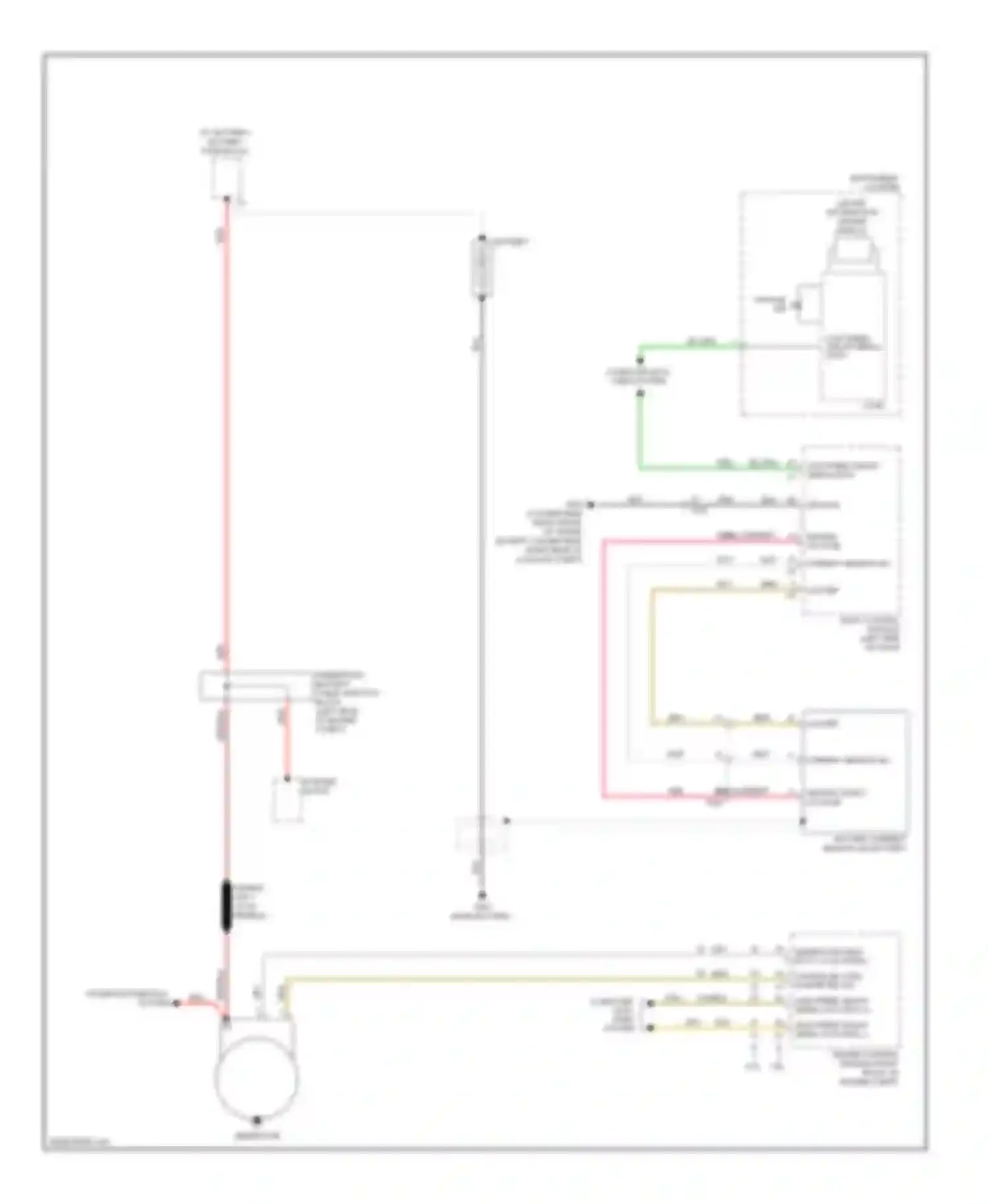 Wiring diagram computer data lines system for Chevrolet Camaro V (2009-2013) (33 of 45)