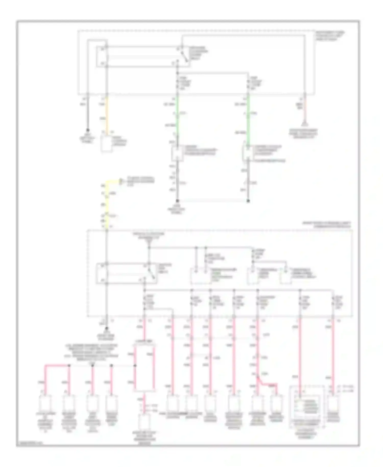 Wiring diagram control solenoid valve assembly for Chevrolet Camaro V (2009-2013) (3 of 6)