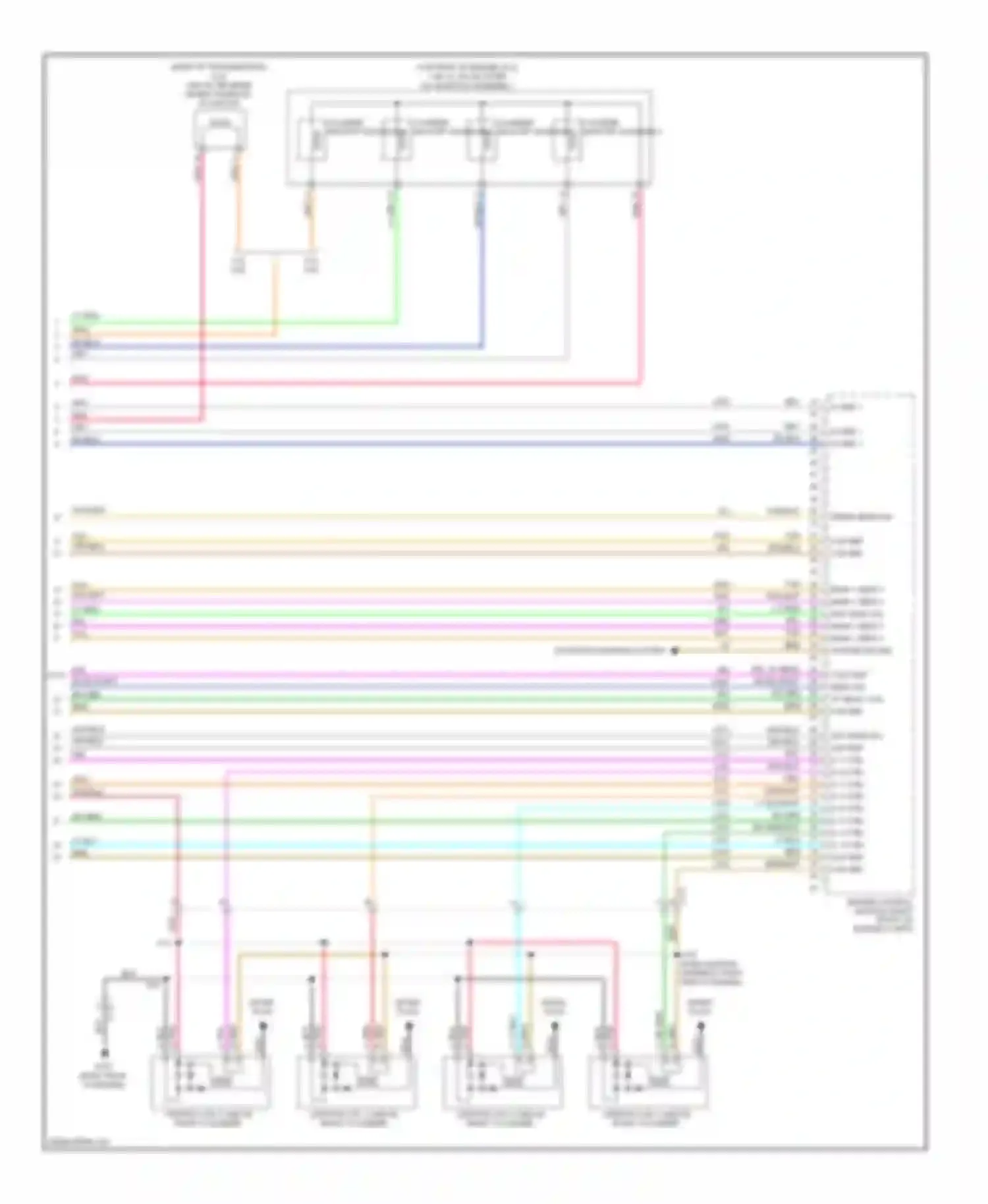 Wiring diagram cylinder shutoff solenoid 4 for Chevrolet Camaro V (2009-2013) (1 of 2)