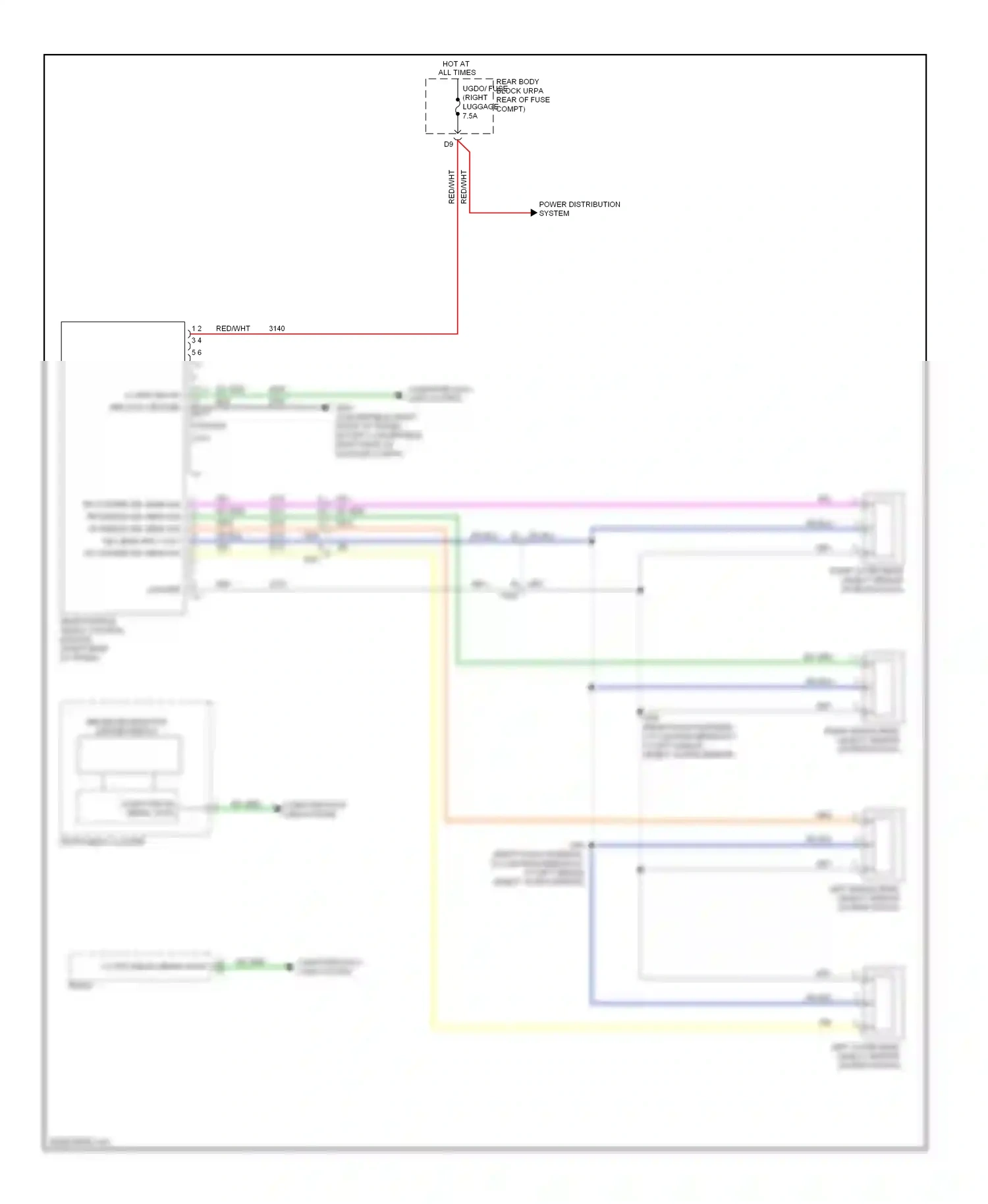 Wiring diagram dk blu for Chevrolet Camaro V (2009-2013) (37 of 50)