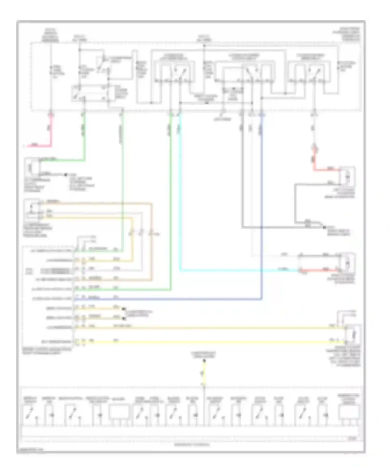 Wiring diagram ect sensor signal for Chevrolet Camaro V (2009-2013) (1 of 2)