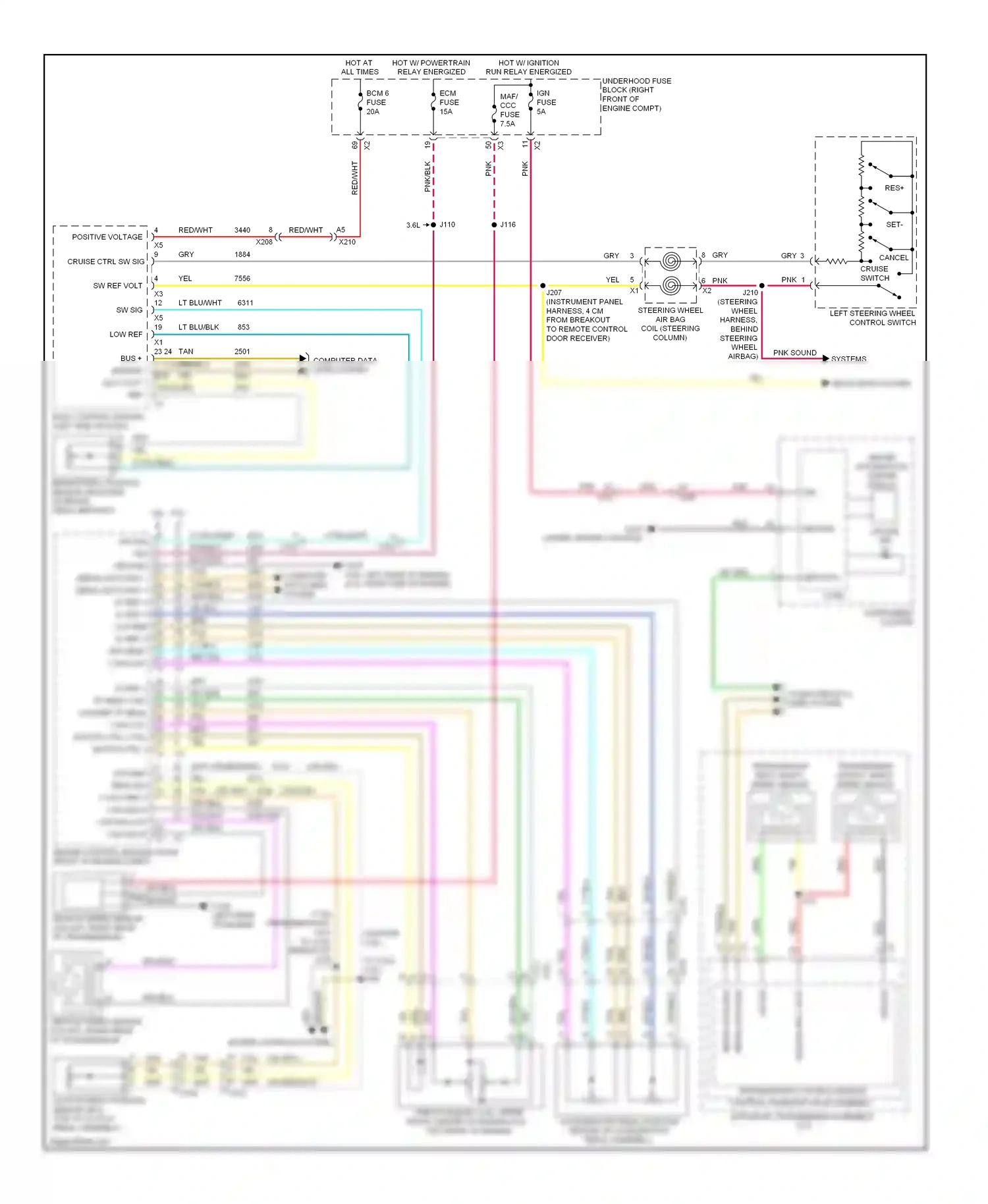 Wiring diagram lt blu for Chevrolet Camaro V (2009-2013) (12 of 52)