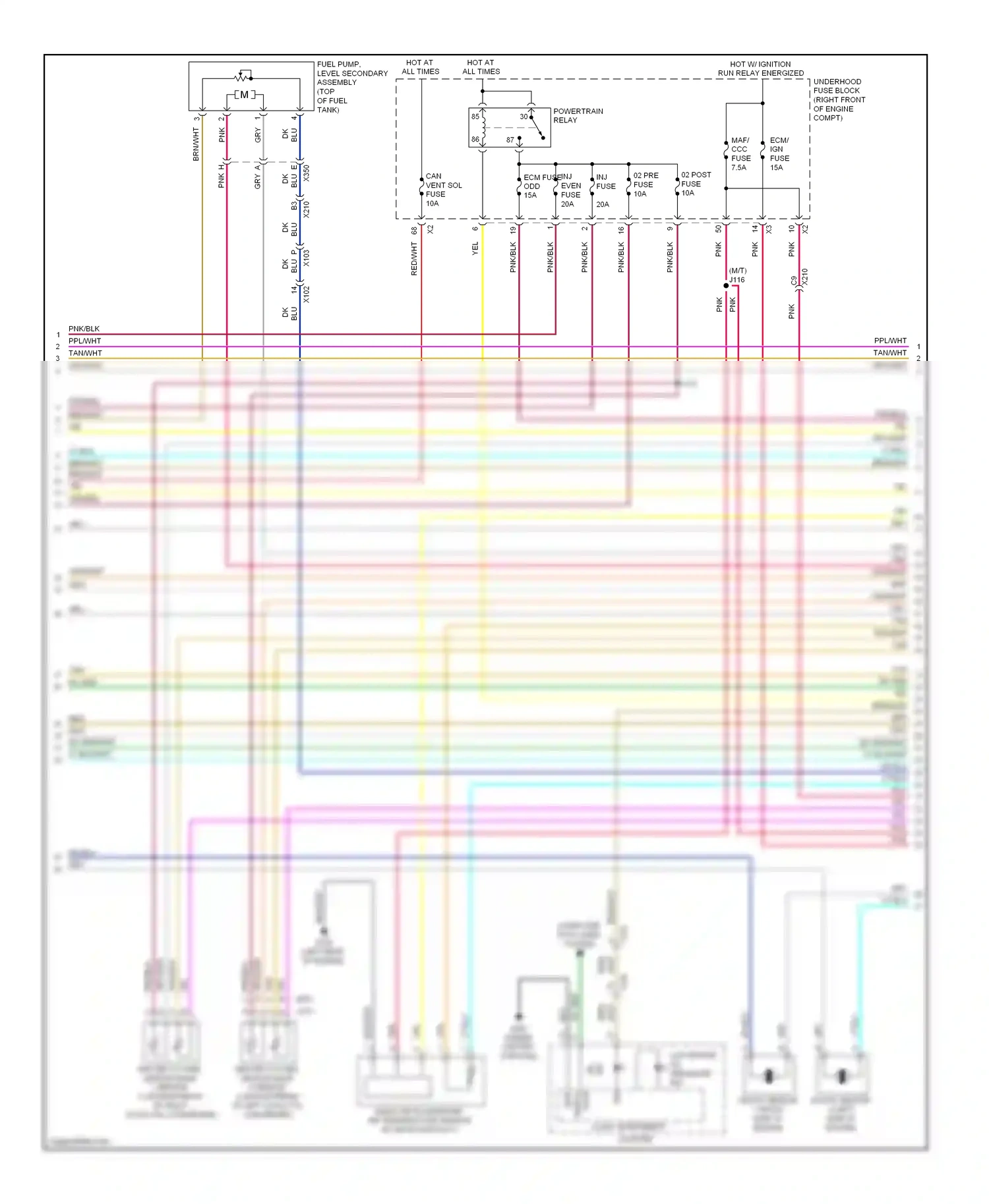 Wiring diagram lt blu for Chevrolet Camaro V (2009-2013) (16 of 52)