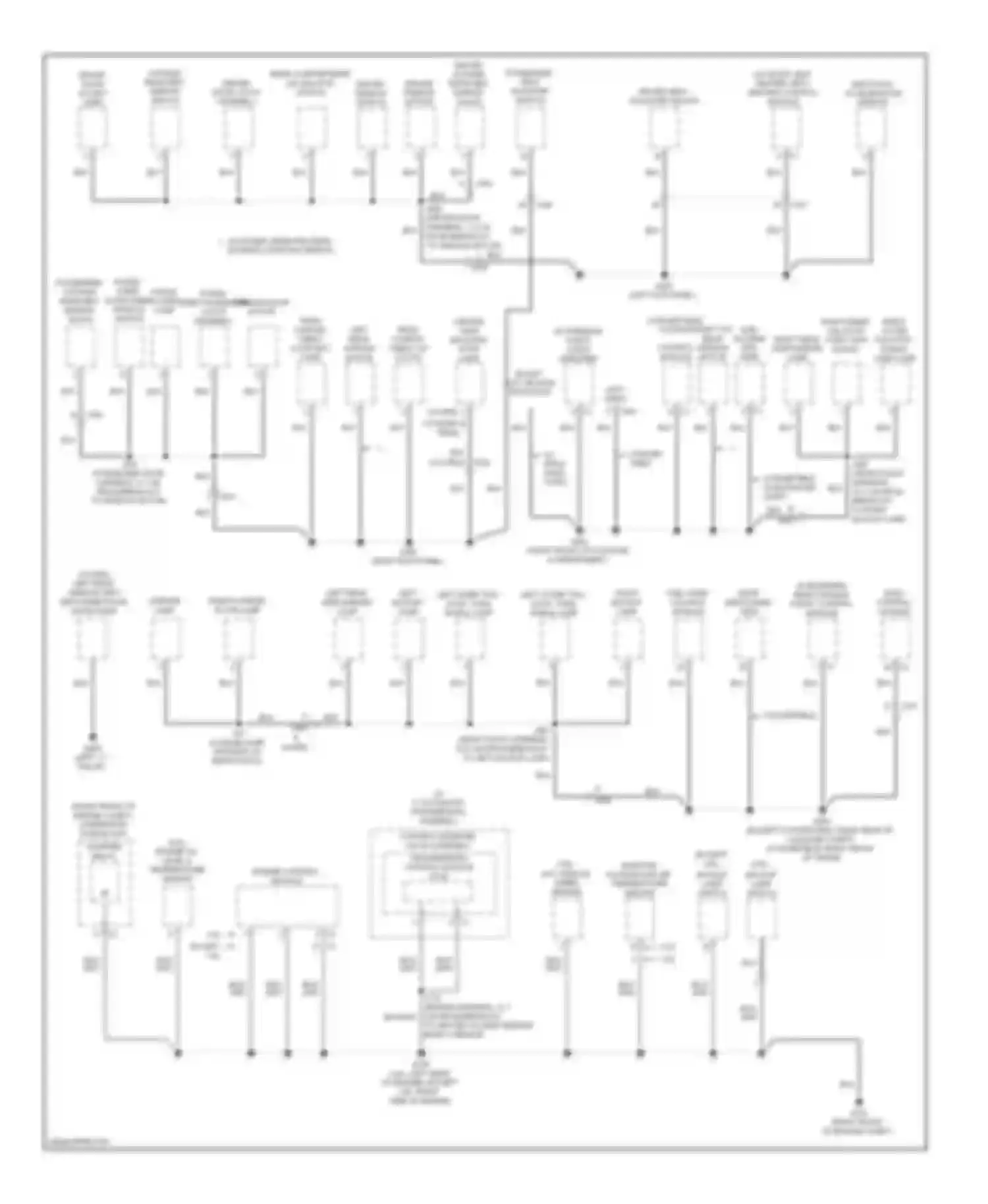 Wiring diagram multi-axis acceleration sensor for Chevrolet Camaro V (2009-2013) (2 of 2)