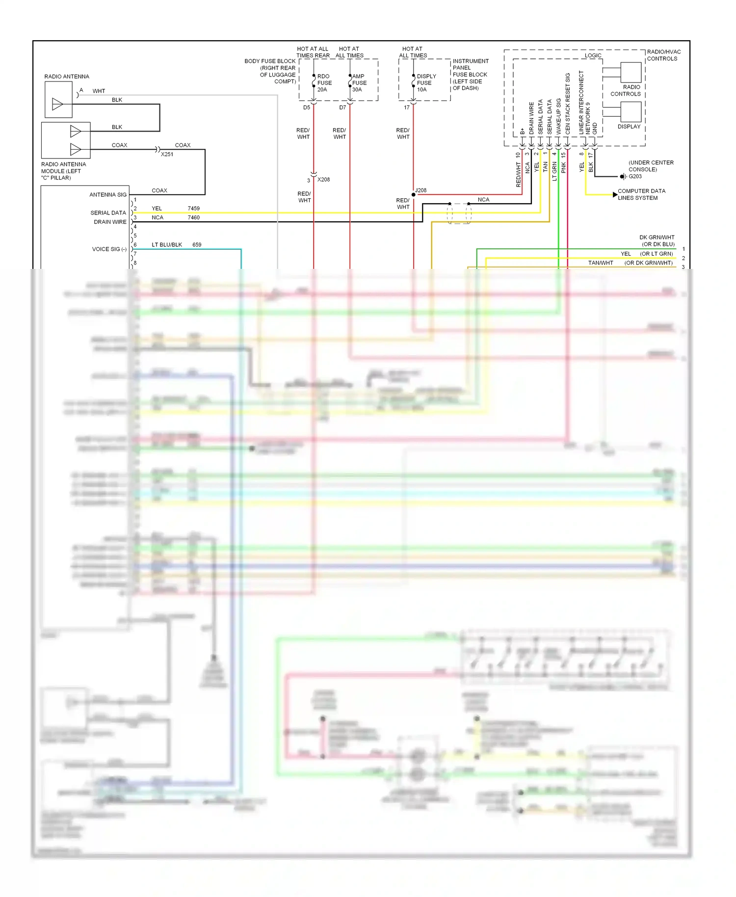 Wiring diagram nca for Chevrolet Camaro V (2009-2013) (21 of 33)