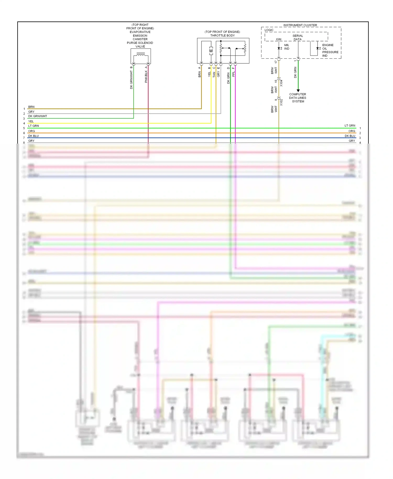 Wiring diagram nca for Chevrolet Camaro V (2009-2013) (10 of 33)