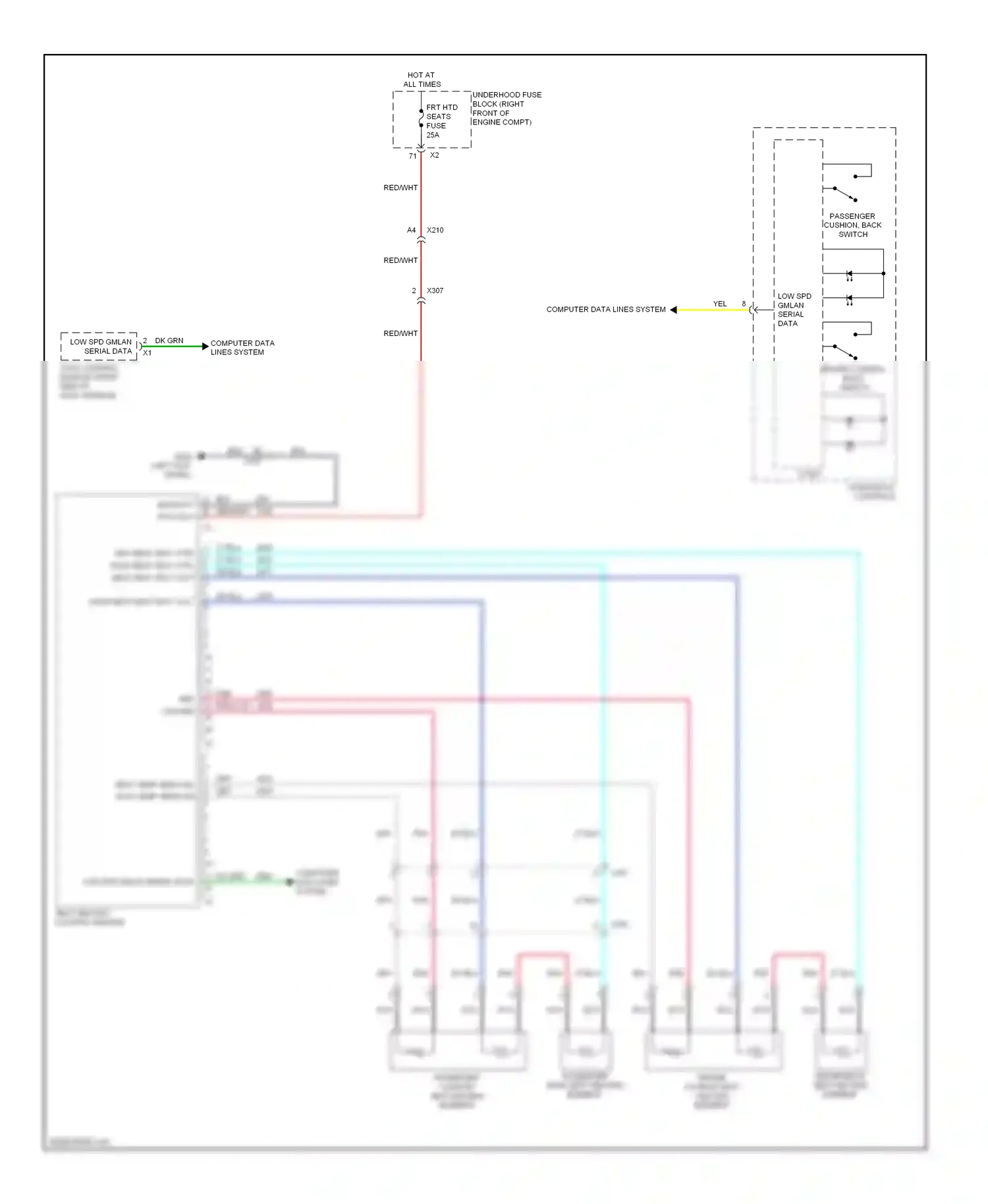 Wiring diagram nca for Chevrolet Camaro V (2009-2013) (23 of 33)
