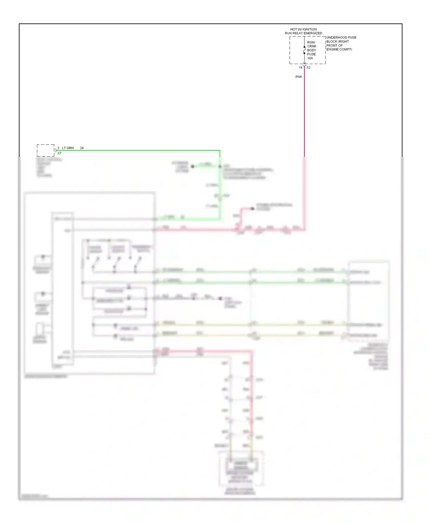 Chevrolet Camaro V (2009-2013) onstar switch wiring diagram  (1 of 1)