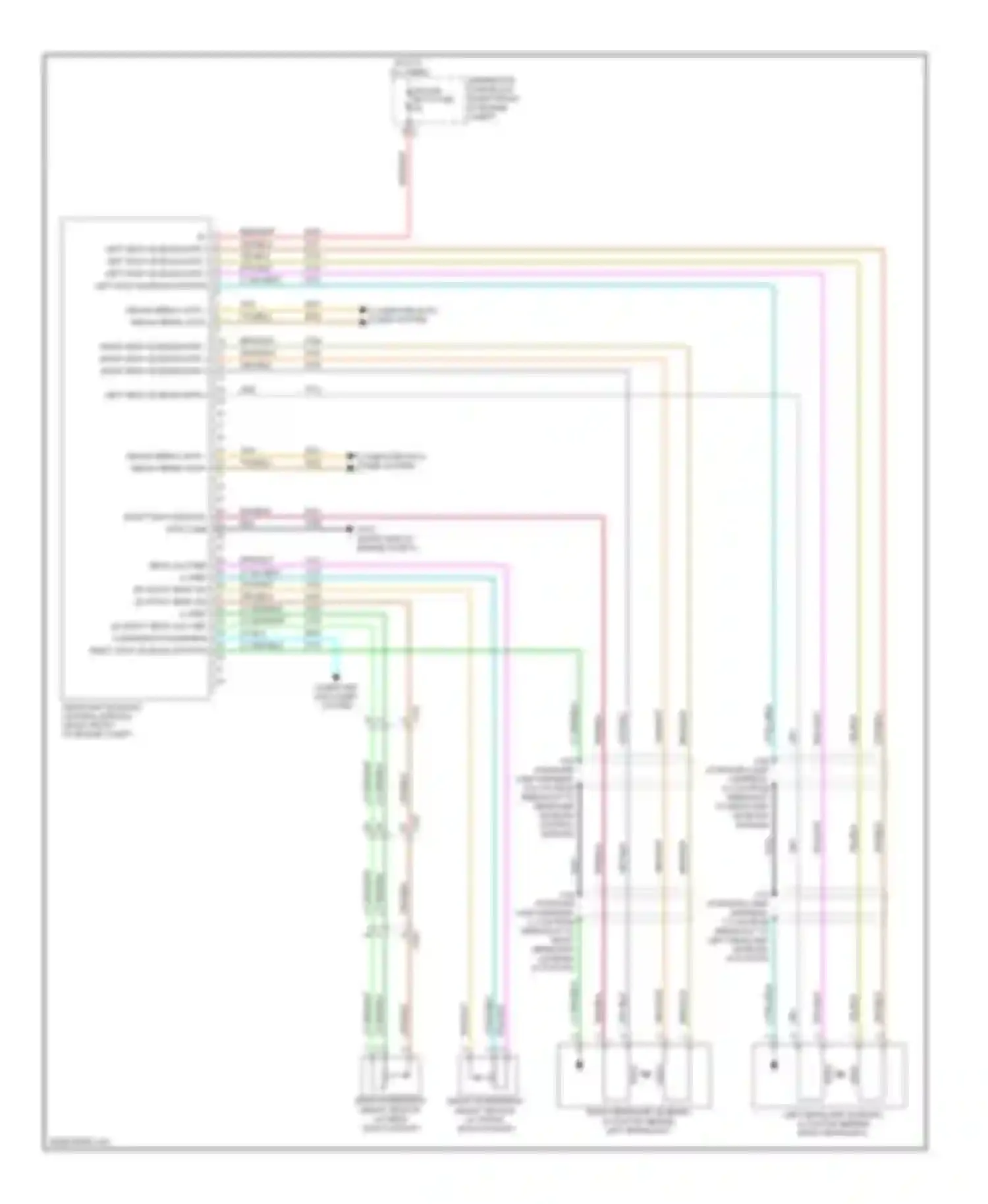Wiring diagram right hdlp leveling mtr 2 gnd for Chevrolet Camaro V (2009-2013) (1 of 1)