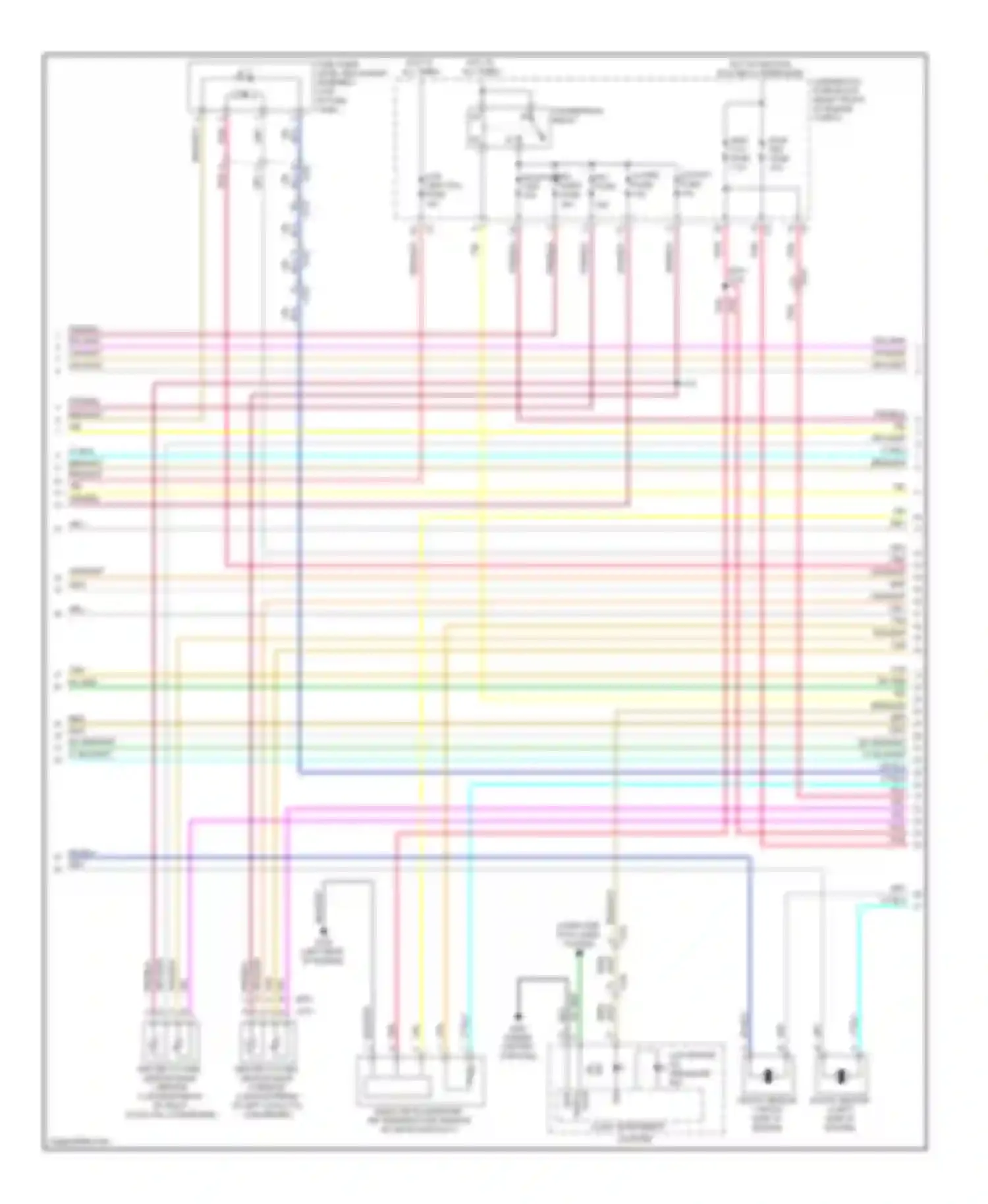 Wiring diagram serial data for Chevrolet Camaro V (2009-2013) (6 of 9)
