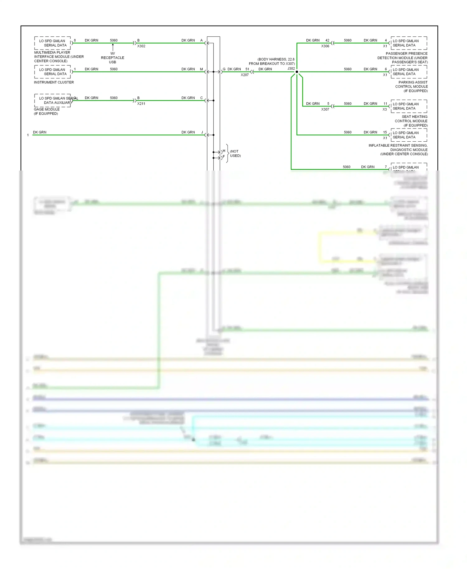 Wiring diagram tan for Chevrolet Camaro V (2009-2013) (5 of 54)