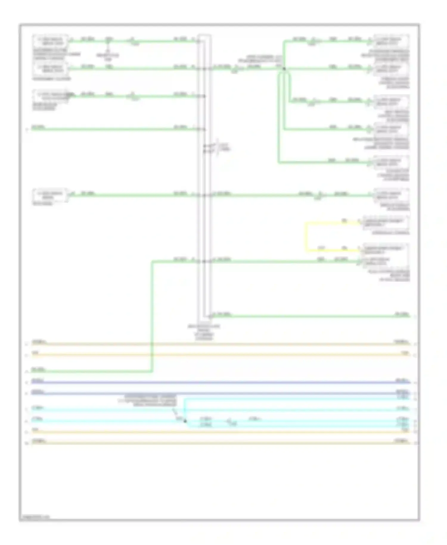 Wiring diagram tan/blk for Chevrolet Camaro V (2009-2013) (5 of 24)