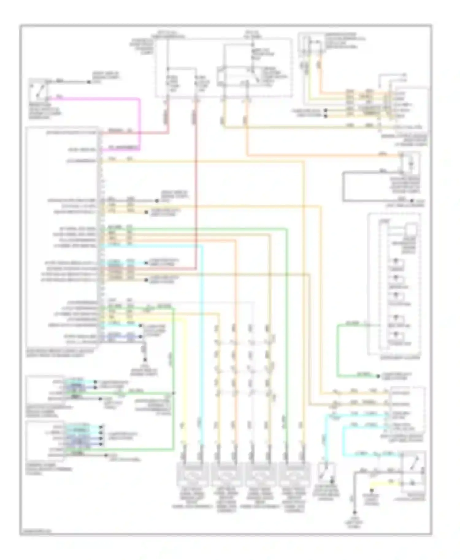 Wiring diagram tcs off ind for Chevrolet Camaro V (2009-2013) (1 of 2)
