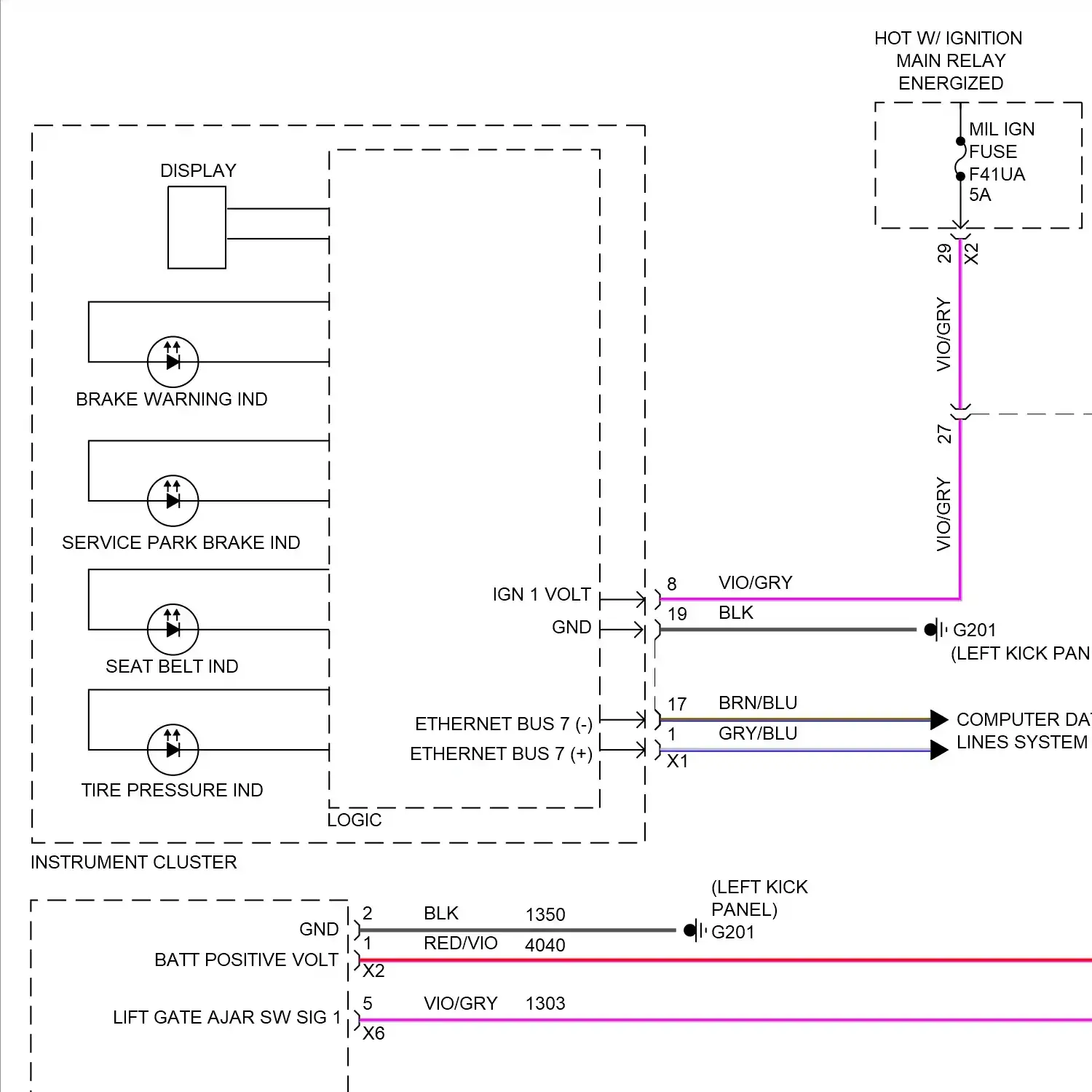 demo - Warning systems circuit (1 of 2) Warning systems circuit (1 of 2)