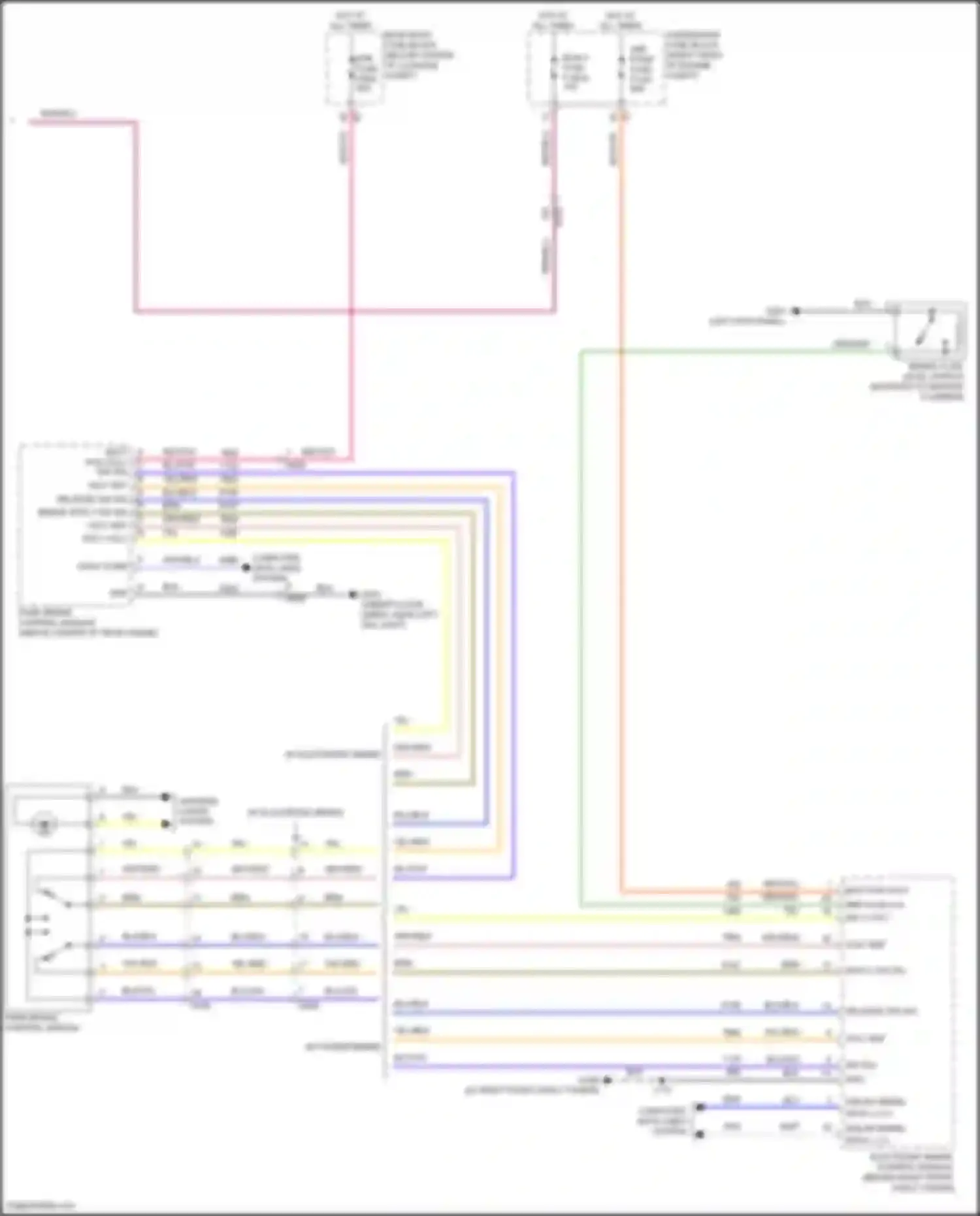 Wiring diagram apply sw sig for Chevrolet Camaro VI facelift (2018-2024) (1 of 2)