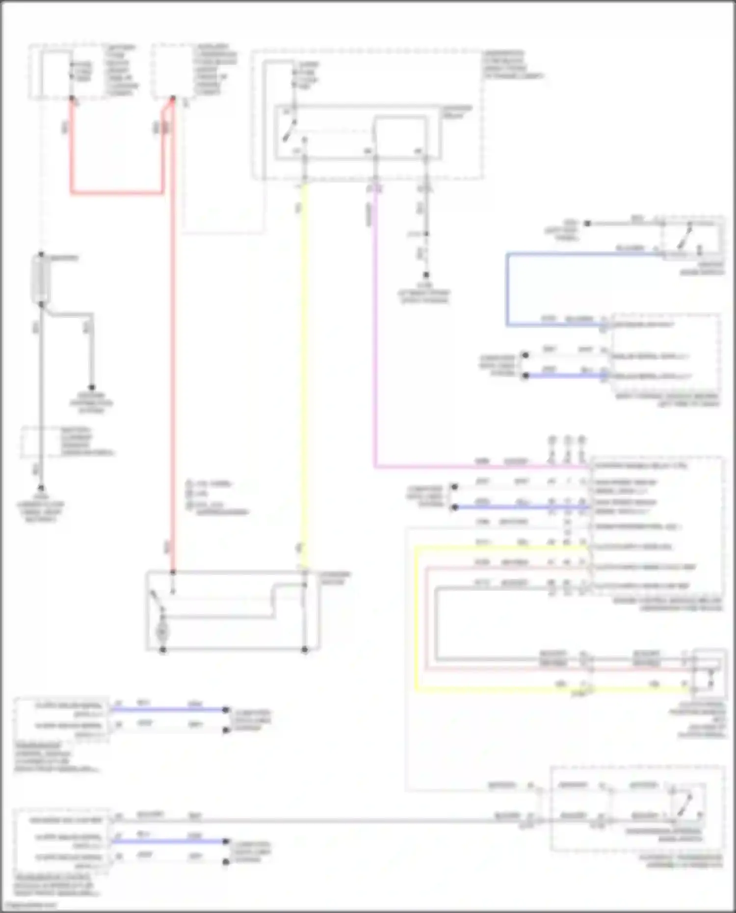 Wiring diagram battery current sensor for Chevrolet Camaro VI facelift (2018-2024) (3 of 3)