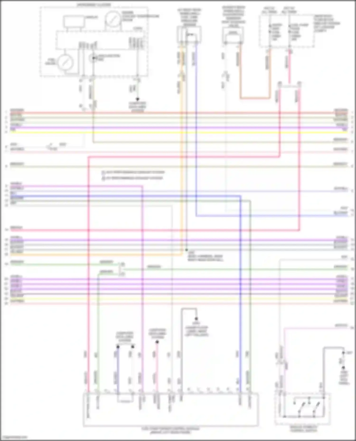Wiring diagram blk/grn for Chevrolet Camaro VI facelift (2018-2024) (27 of 44)