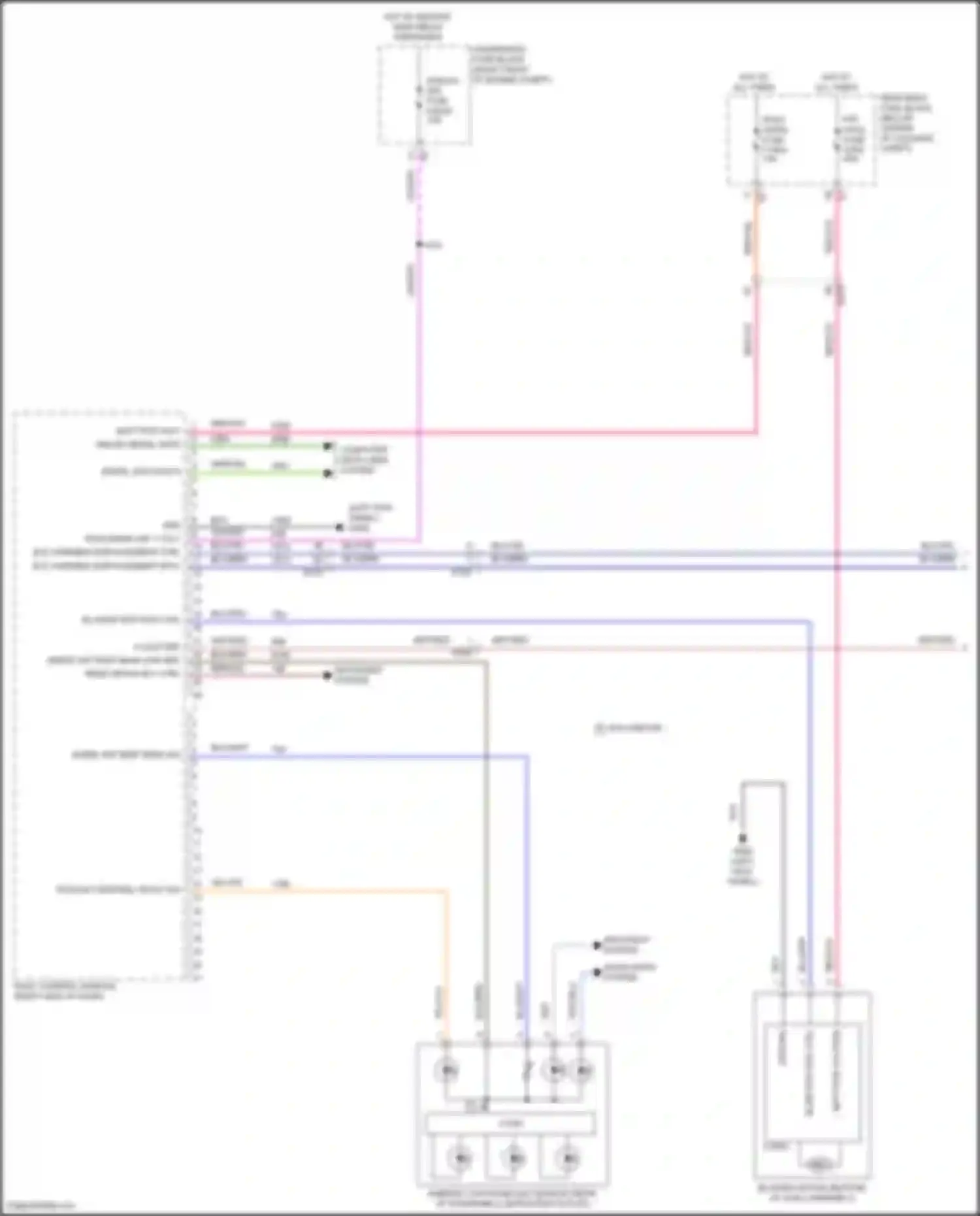 Wiring diagram blwr mtr spd ctrl for Chevrolet Camaro VI facelift (2018-2024) (1 of 1)