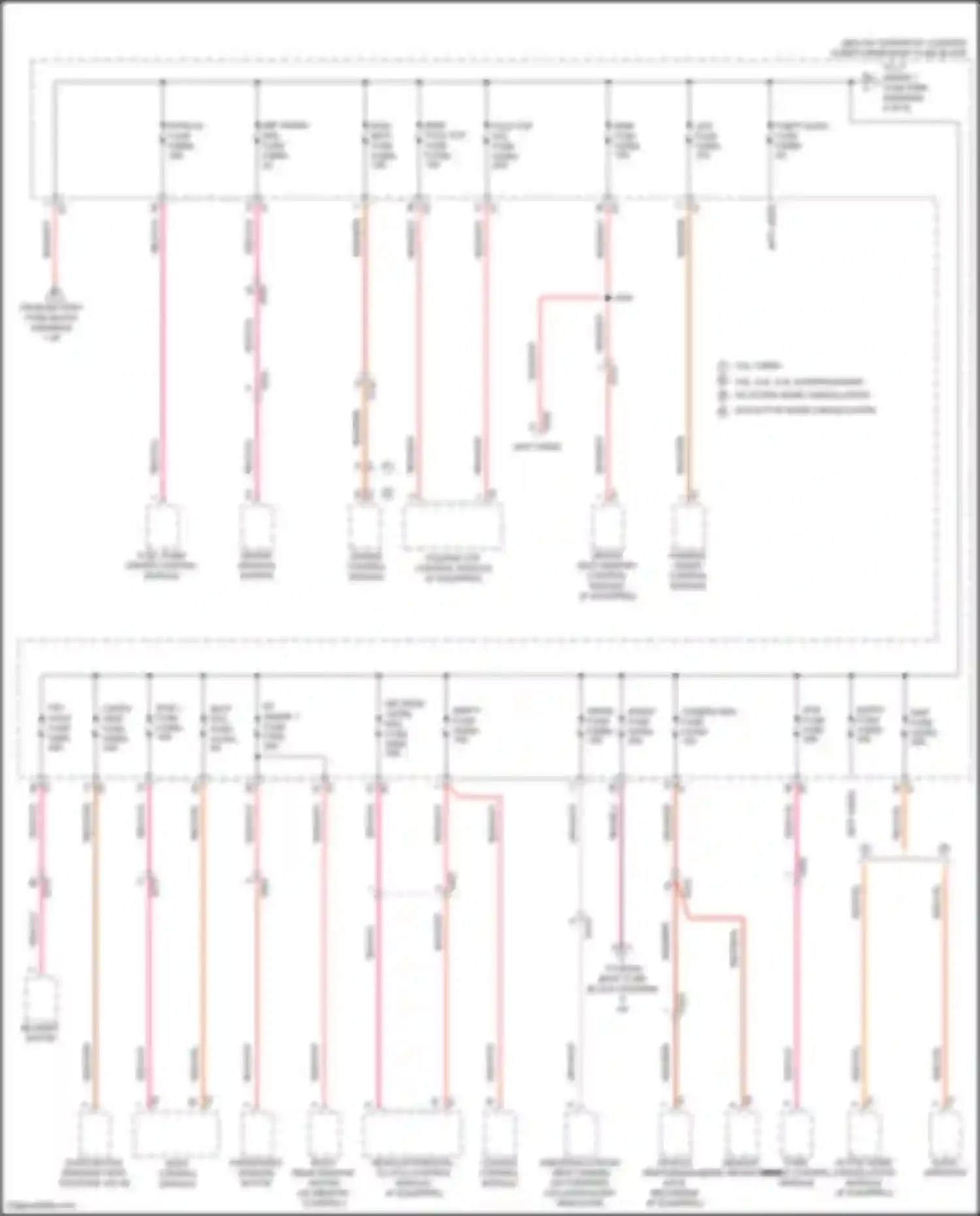 Wiring diagram chassis control module for Chevrolet Camaro VI facelift (2018-2024) (5 of 7)