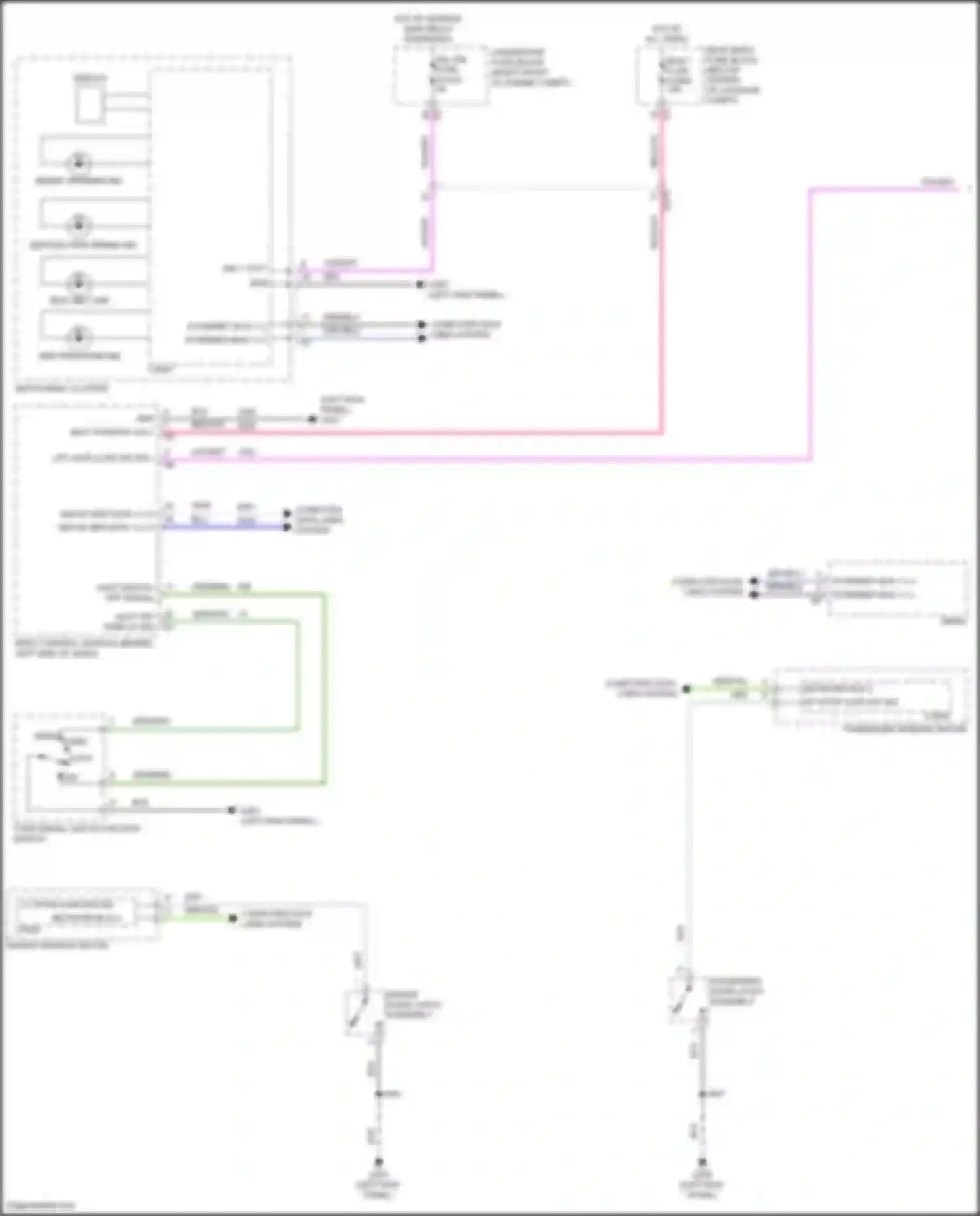 Wiring diagram computer data lines system for Chevrolet Camaro VI facelift (2018-2024) (39 of 109)