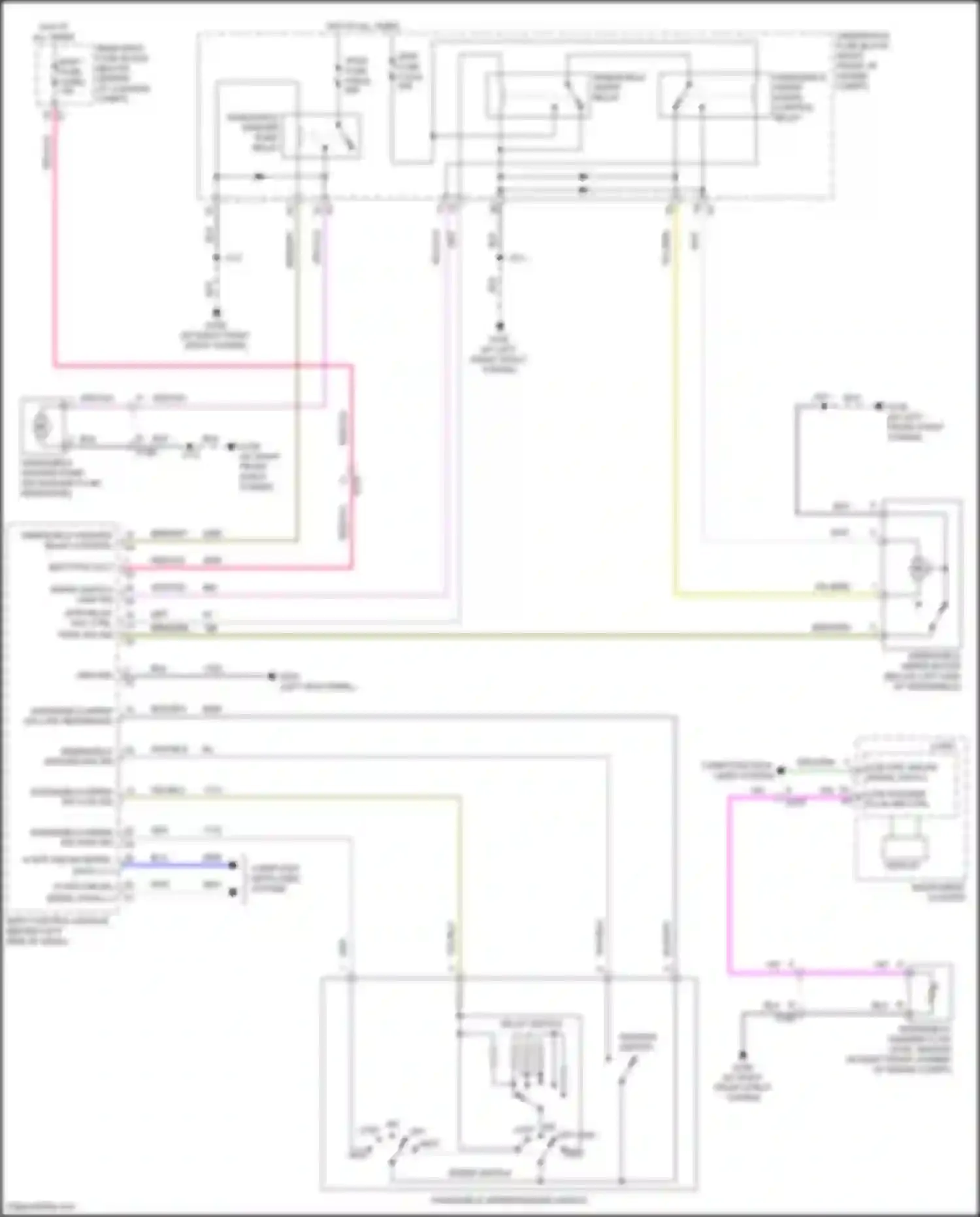 Wiring diagram computer data lines system for Chevrolet Camaro VI facelift (2018-2024) (60 of 109)