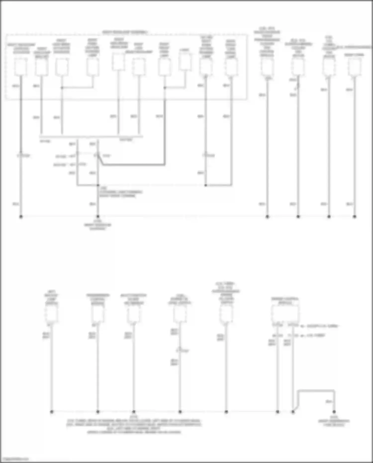 Wiring diagram cooling fan control module for Chevrolet Camaro VI facelift (2018-2024) (3 of 4)
