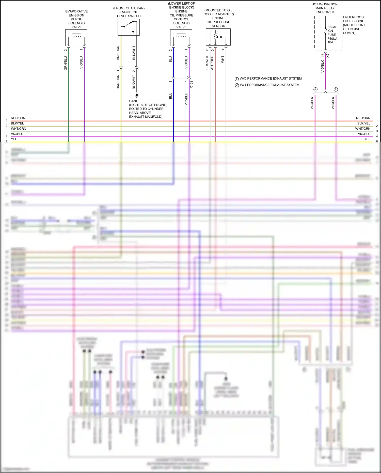 Chevrolet Camaro VI facelift (2018-2024) ctrl 2 wiring diagram  (1 of 3)
