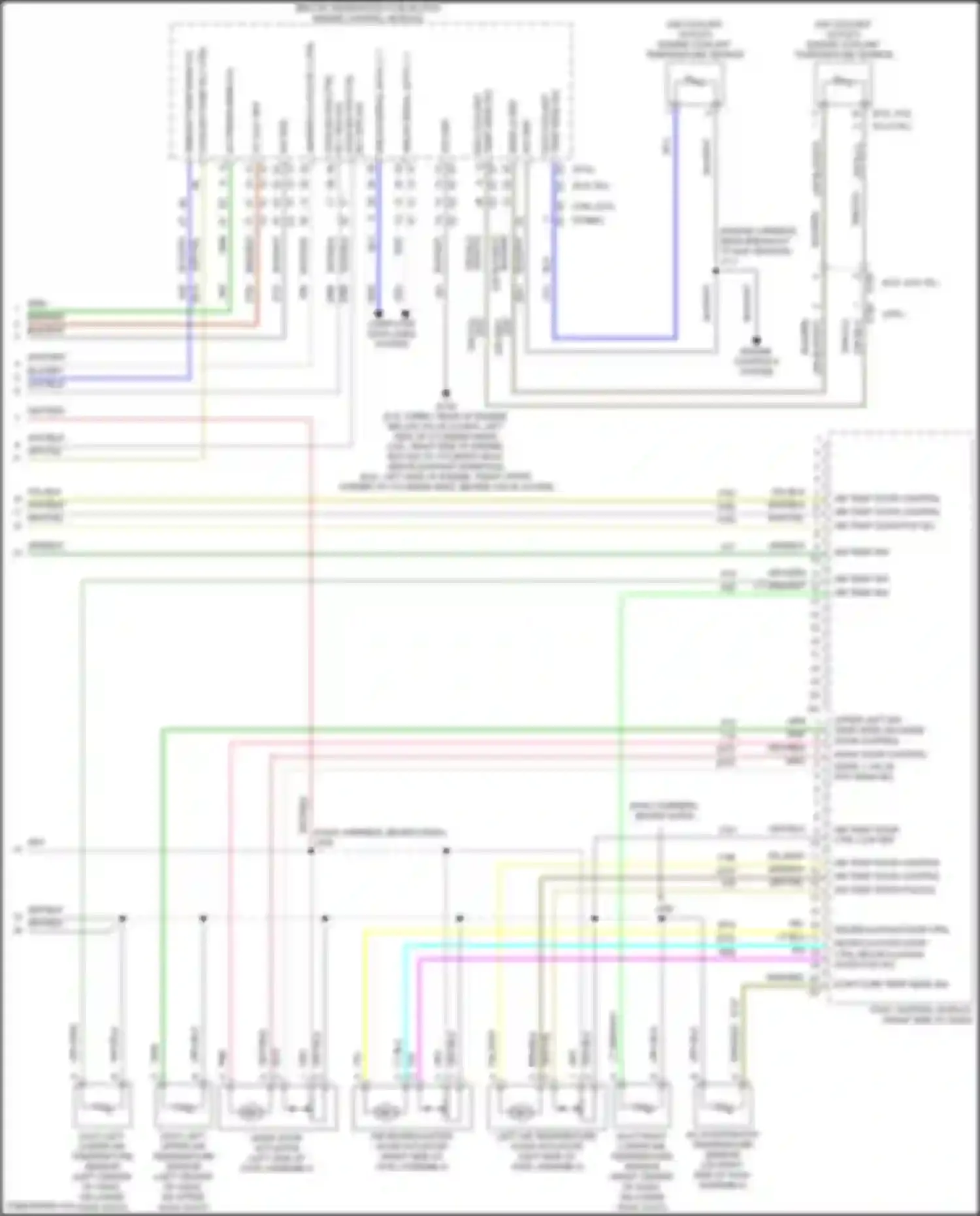 Wiring diagram duct left lower air temperature sensor for Chevrolet Camaro VI facelift (2018-2024) (1 of 1)