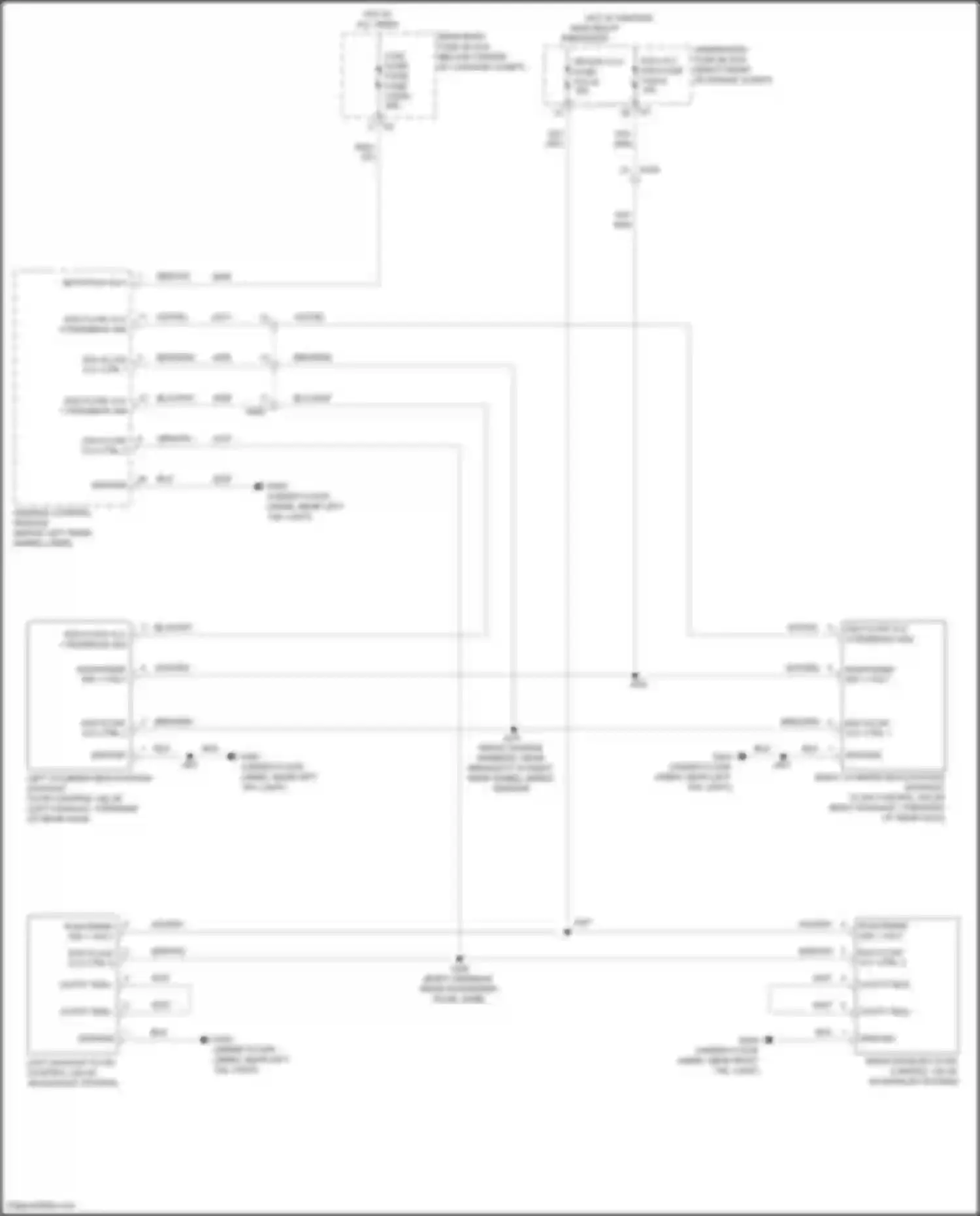 Wiring diagram exh flow vlv ctrl 2 for Chevrolet Camaro VI facelift (2018-2024) (1 of 1)