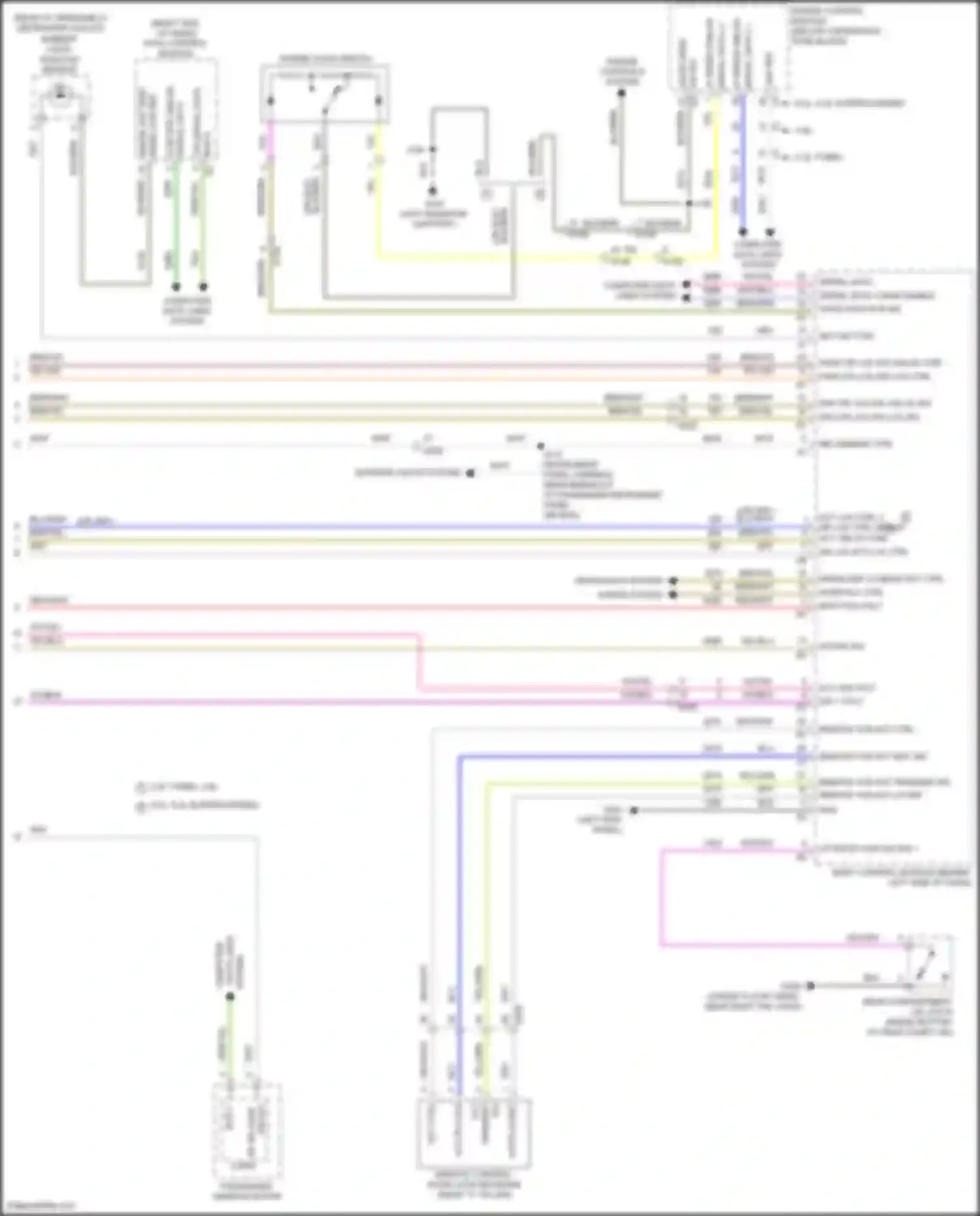 Wiring diagram headlamp lo beam rly ctrl for Chevrolet Camaro VI facelift (2018-2024) (2 of 3)